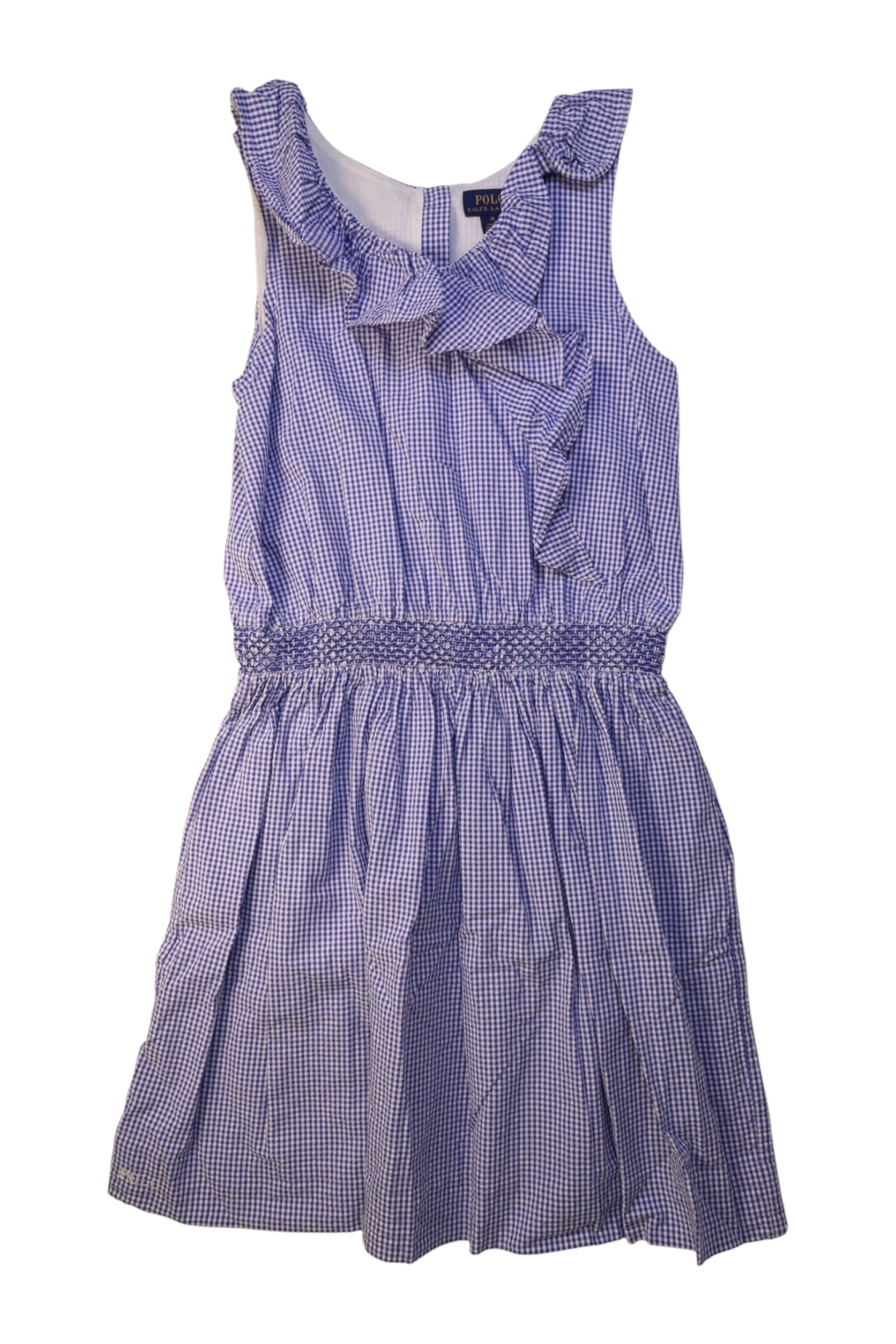 Polo Ralph Lauren Ruffled Sleeveless Dress 14Y、mySite、g9winljtr