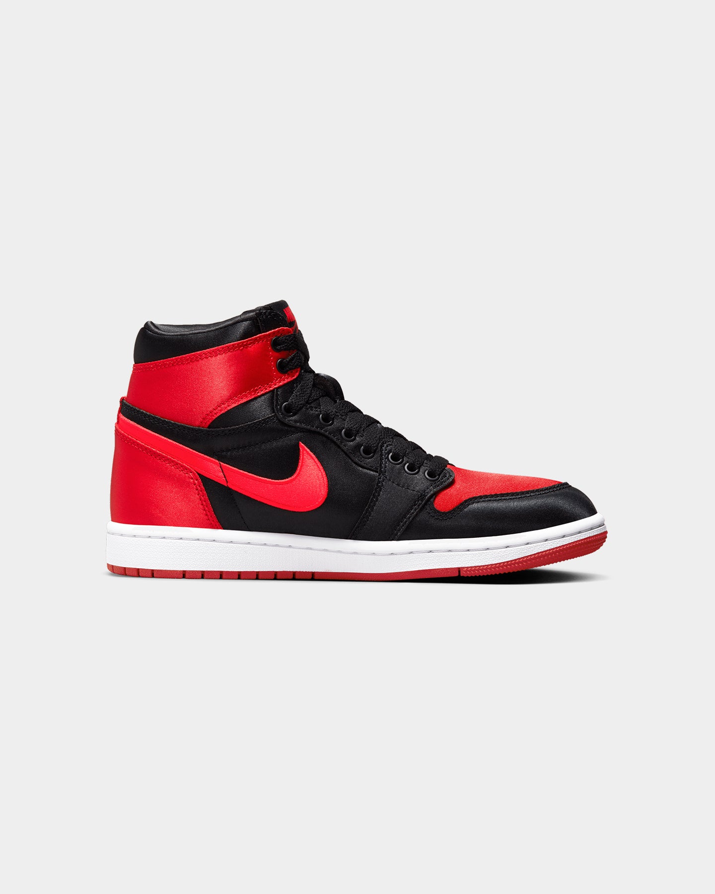 Jordan Women's Air Jordan 1 Retro High OG Satin Bred Black/University Red、mySite、zt4zffjzw