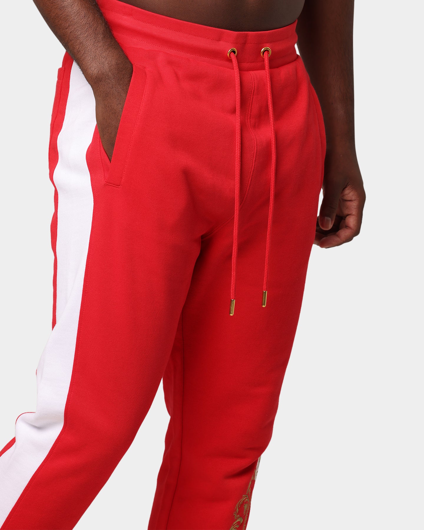 Last Kings Lavish Stripe Sweatpants Red、mySite、zt4zffjzw
