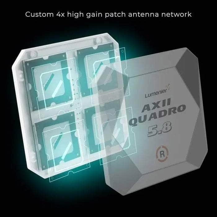  Lumenier AXII Quadro Patch 5.8GHz SMA Antenna - Choose Your Polarization、mySite、merchandisen