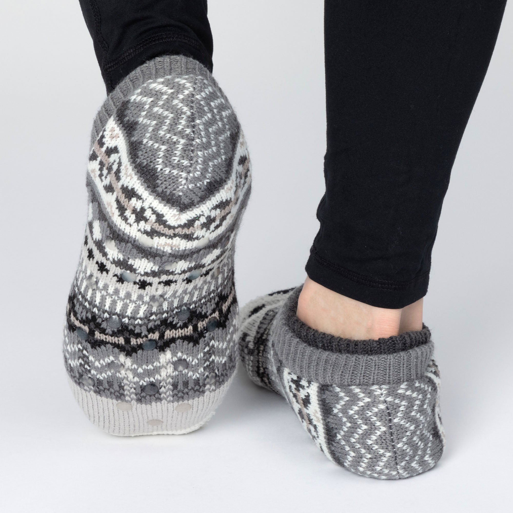 Charming Critter Cuffed Slipper Socks、mySite、camillekostekn