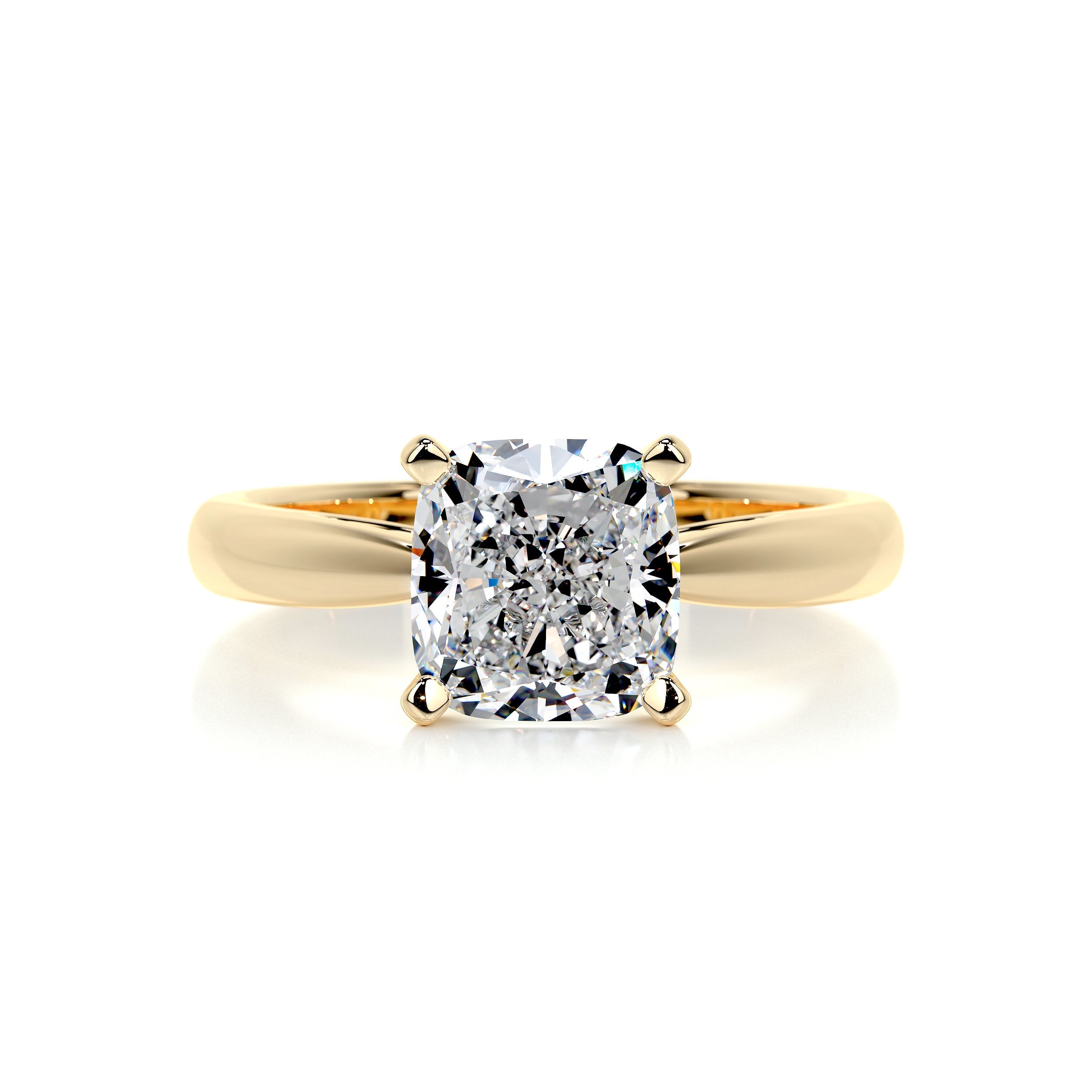 Diana Diamond Engagement Ring - 18K Yellow Gold、mySite、hinf8tx79