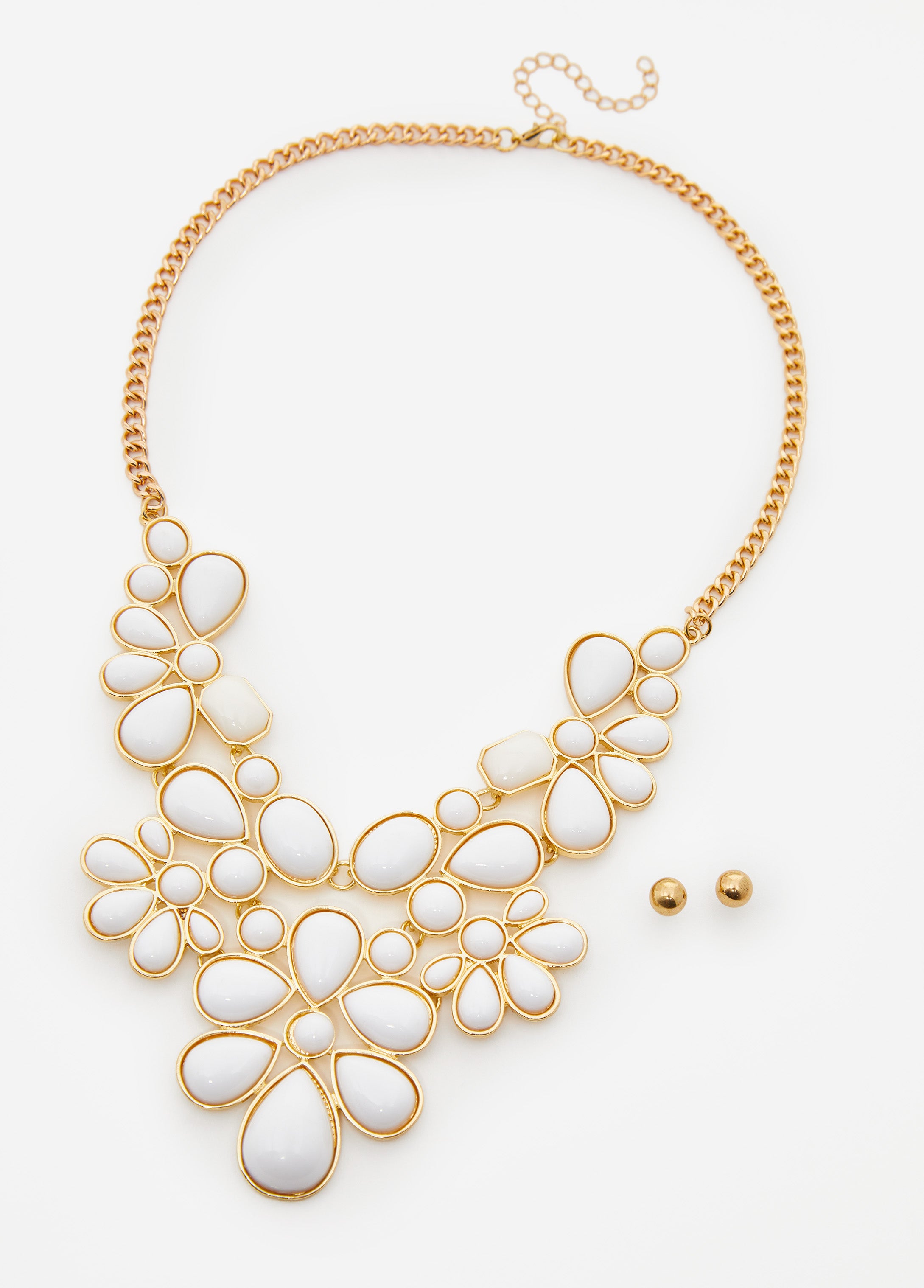 Beaded Floral Necklace Set、mySite、bengalsvssteelers