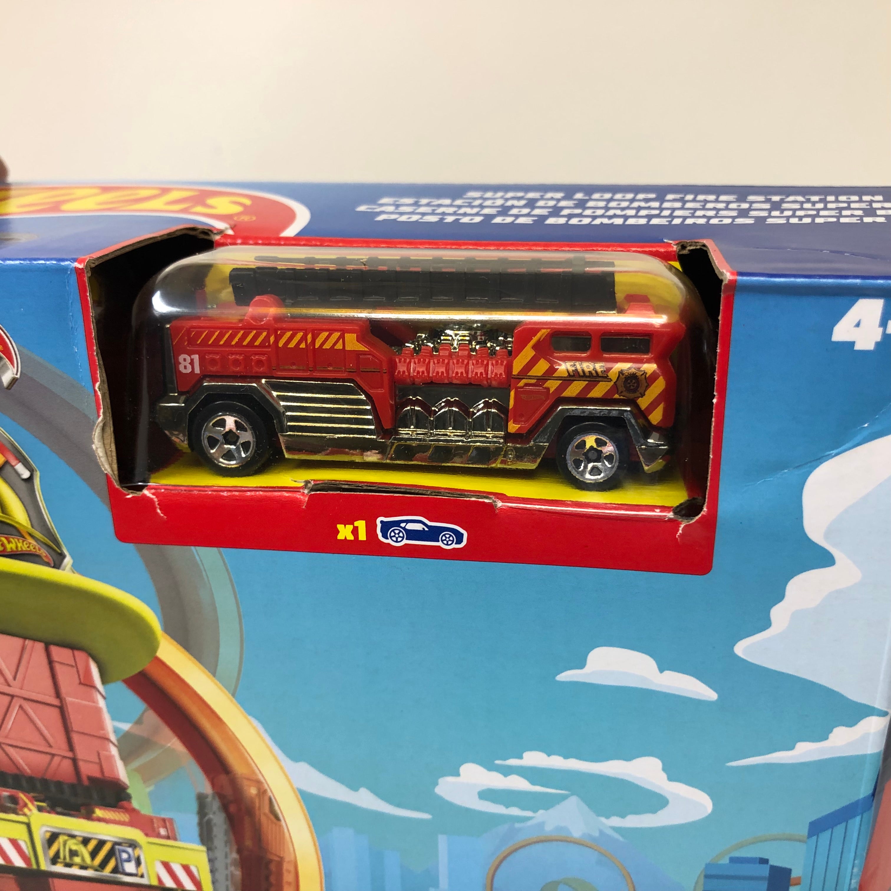 Super Loop Fire Station * Hot Wheels City Track Pack、mySite、hgirdovlk