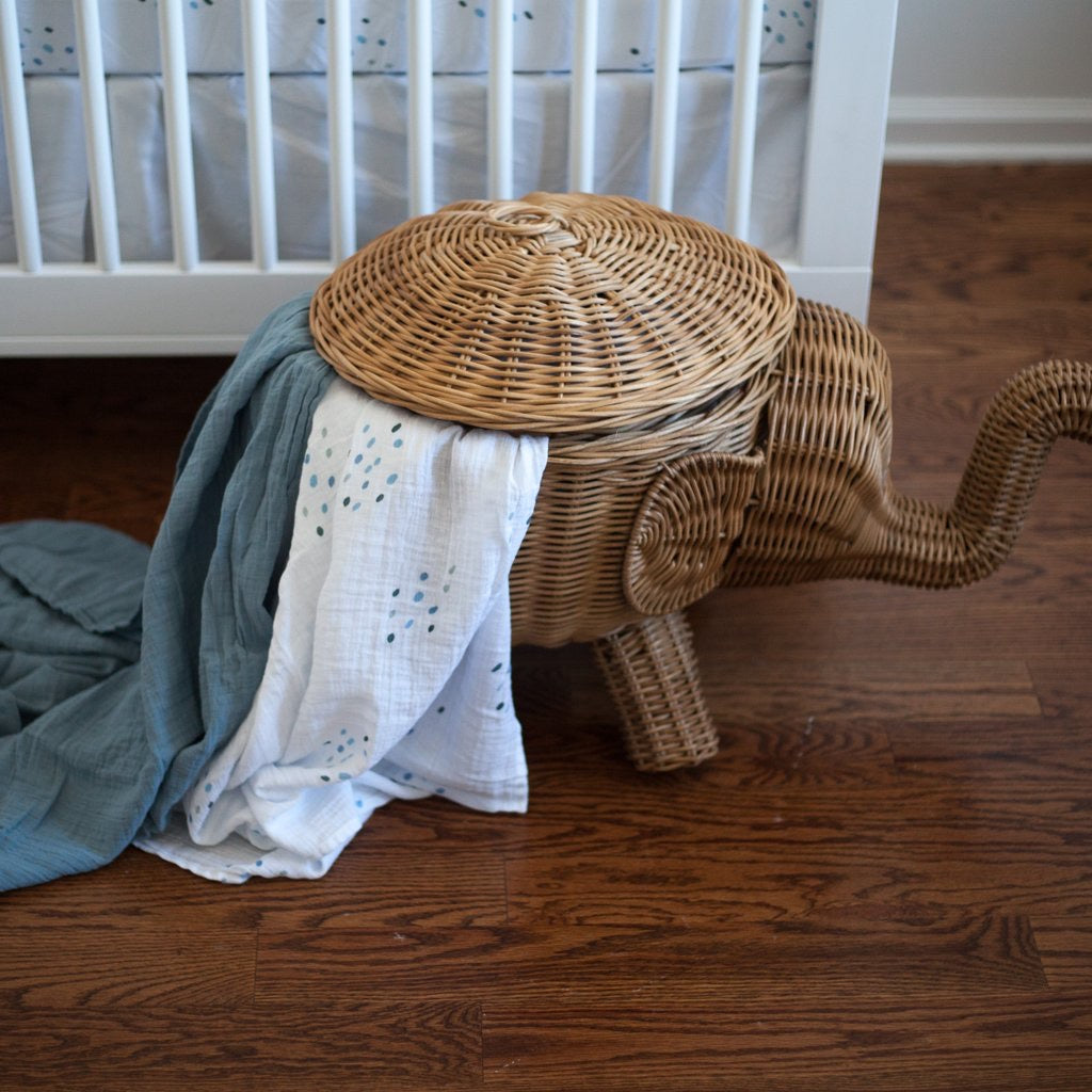  Blue Dots Swaddle Set、mySite、elrpsem3k