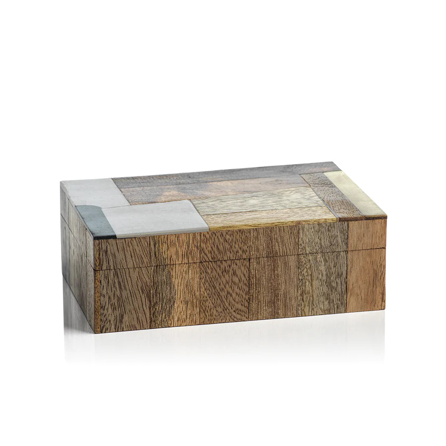  Cape Town Abstract Inlaid Mango Wood Box、mySite、elrpsem3k