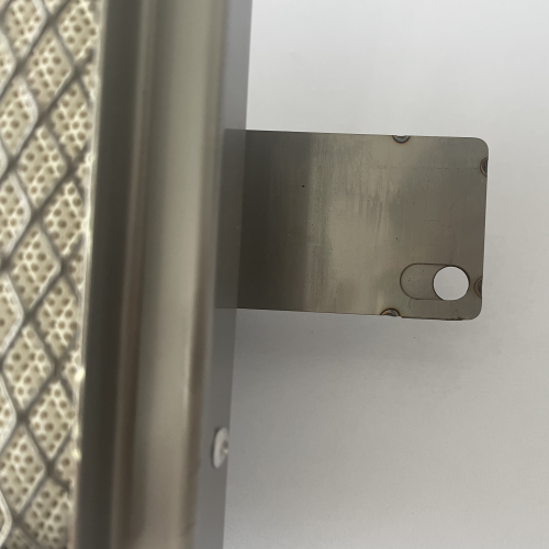 BBQ Infrared Searing Burner Stainless Steel Ceramic Gas Burner (Square 9.8x4.5 inch)、、eastwooduniform