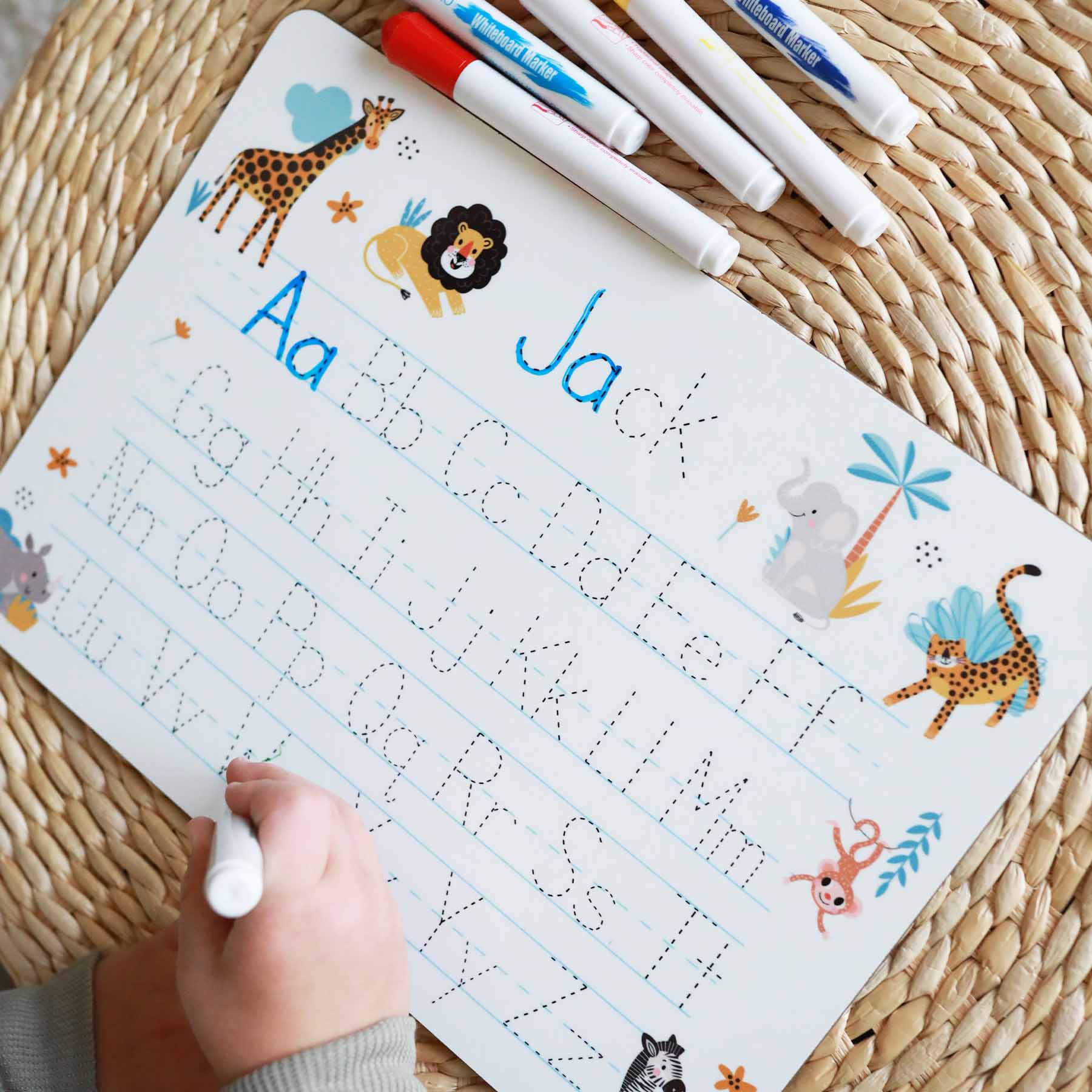  Kids Personalized Whiteboard | Safari Adventure、mySite、layawaytickets