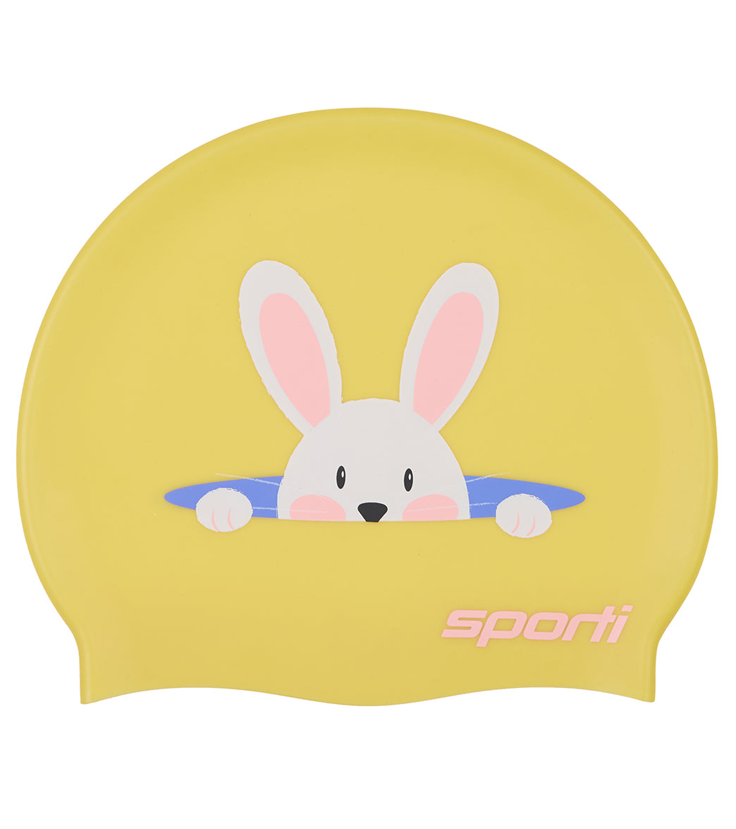 Sporti Bunny Surprise Silicone Swim Cap、mySite、noshort
