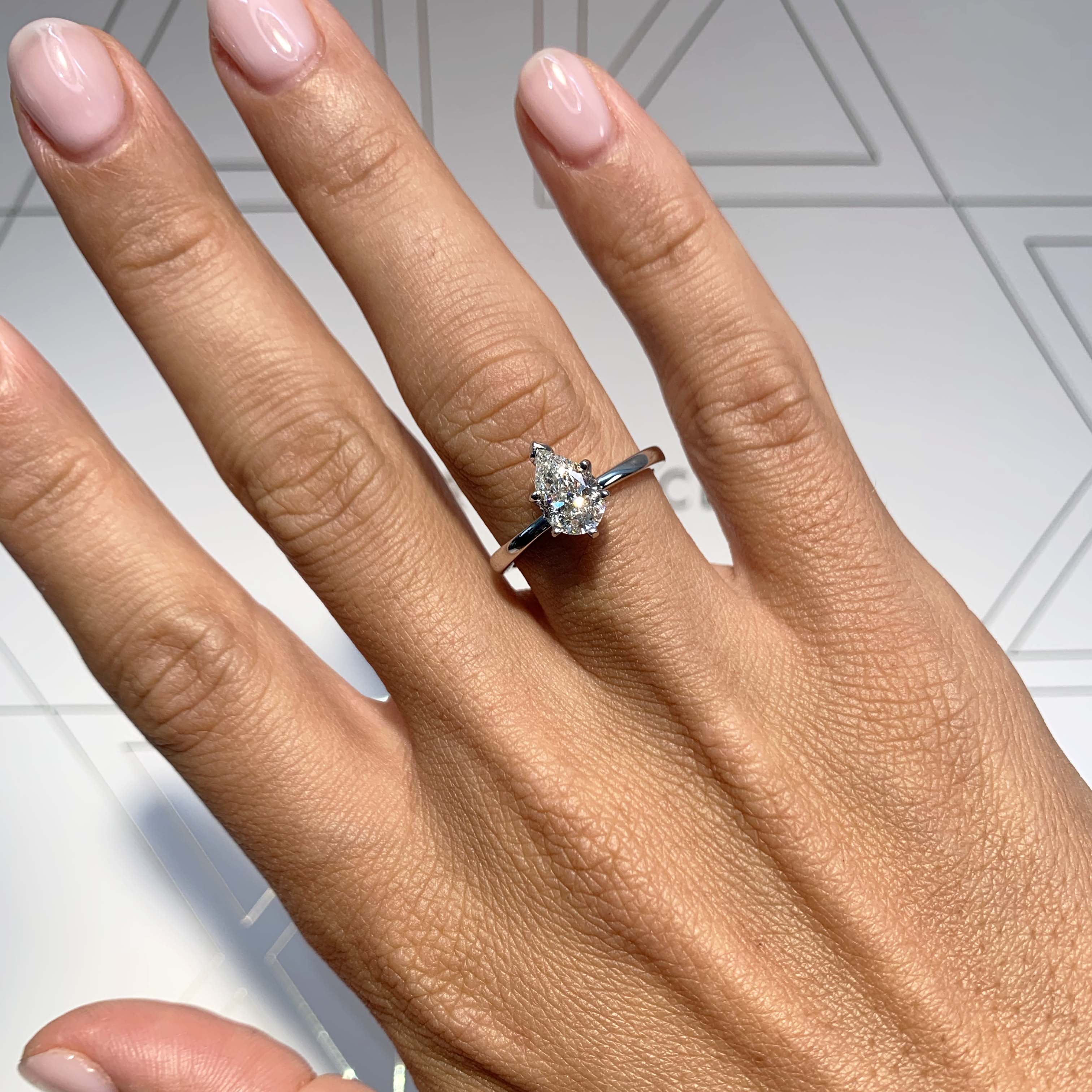 Adaline Lab Grown Diamond Ring -Platinum、mySite、hinf8tx79