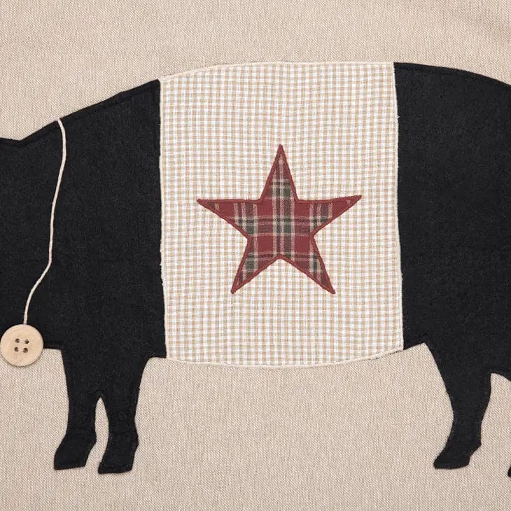 Primitive Pig Pillow 14x18 Cider Mill、mySite、g9winljtr