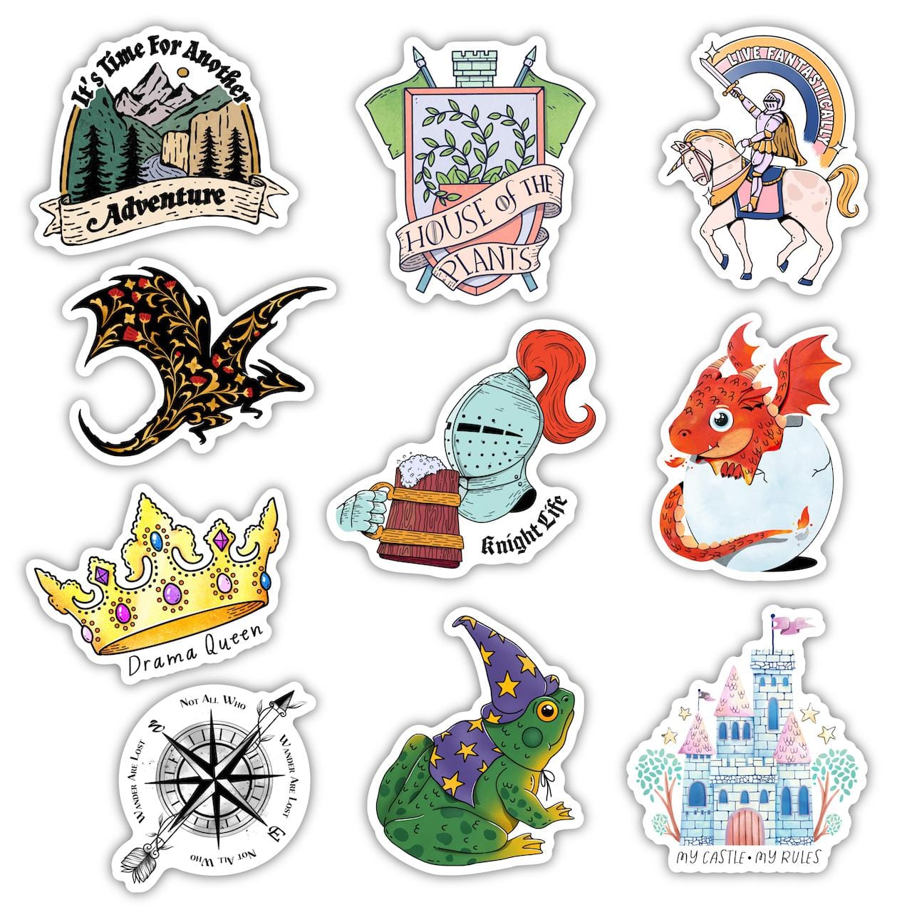  Fantasy Dragon & Knight 10 Pack、mySite、elrpsem3k