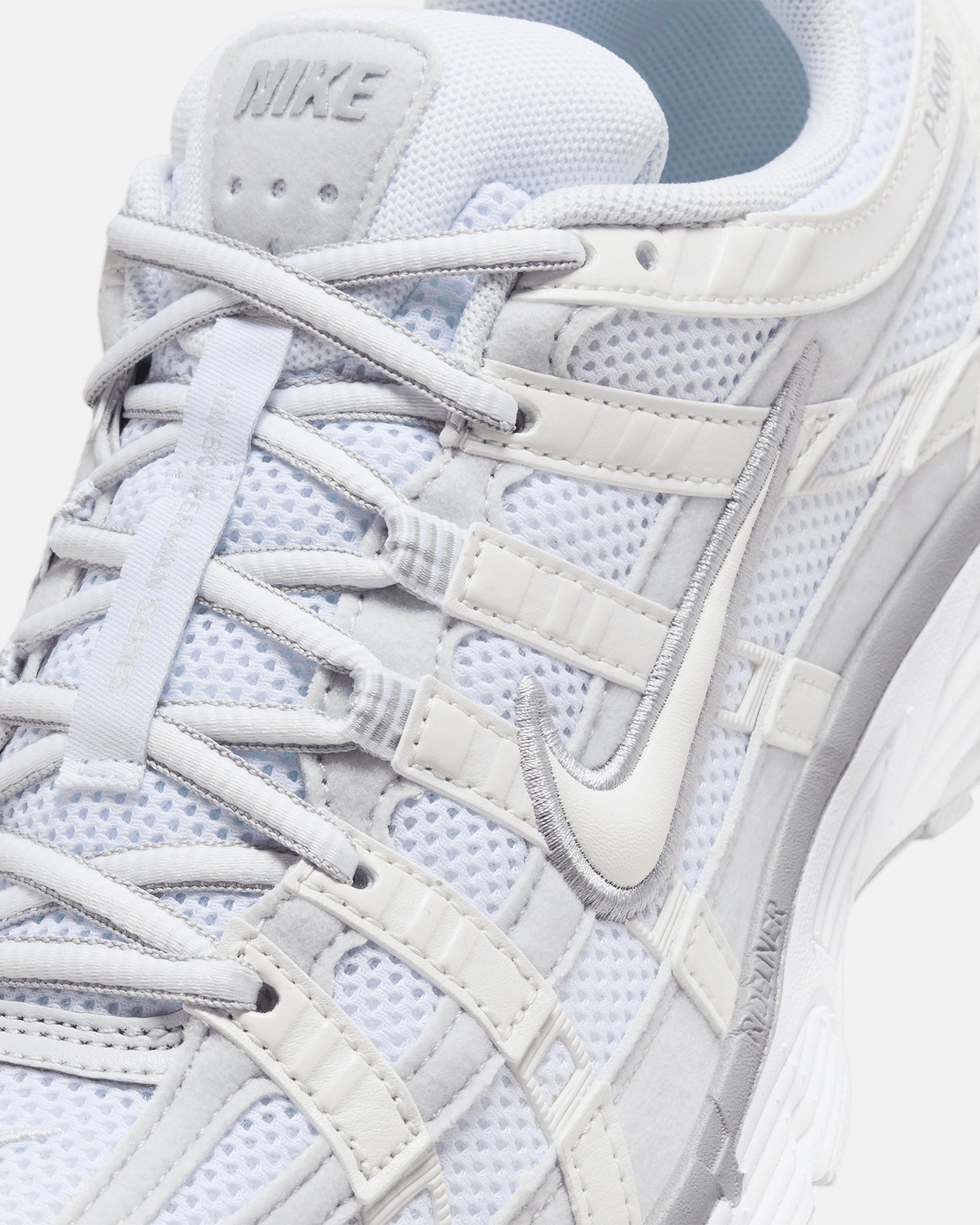 Nike Women's P-6000 Metallic Summit White、mySite、zt4zffjzw