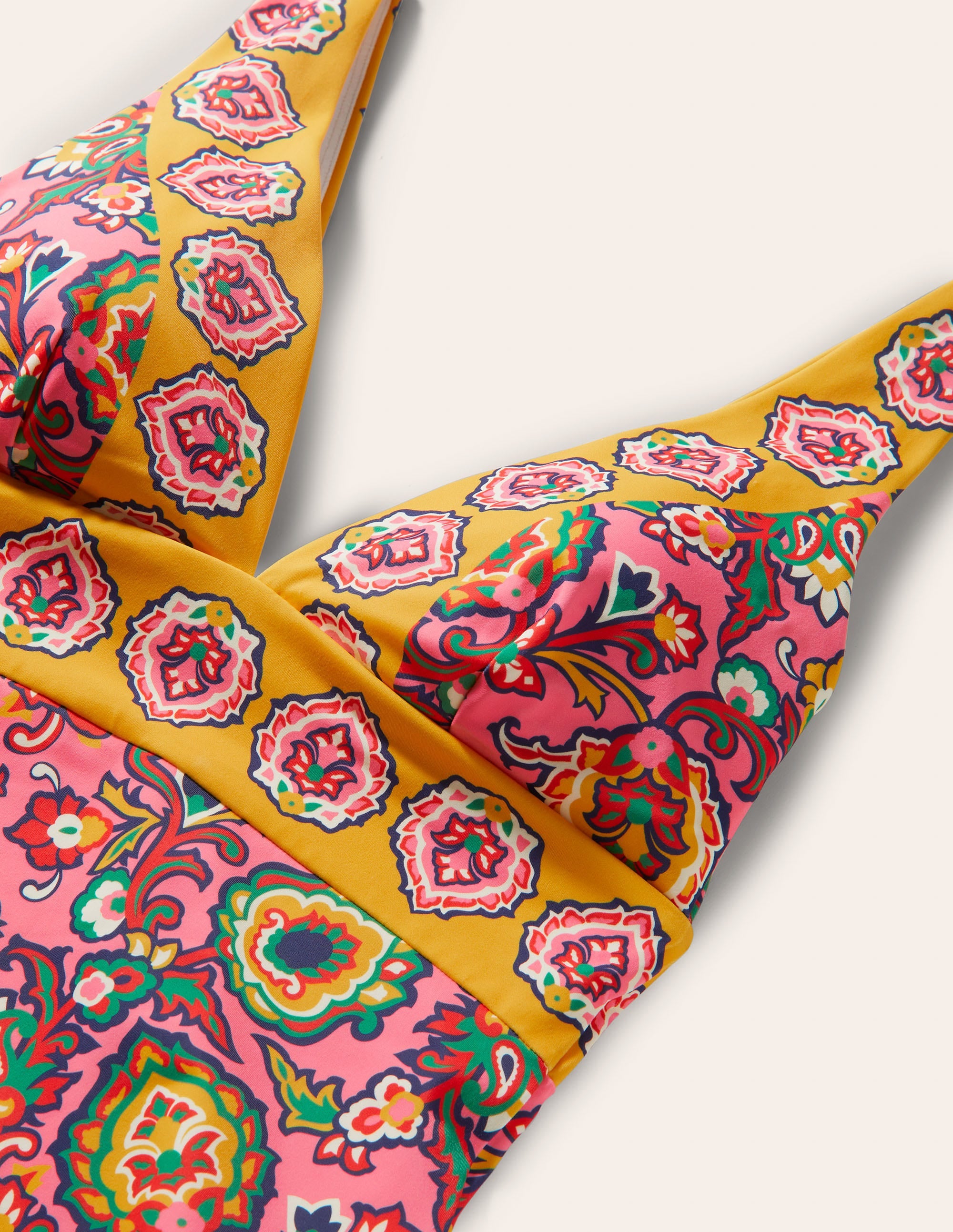  Porto V-Neck Swimsuit-Azalea, Decorative Blooms、mySite、ashleygrahame