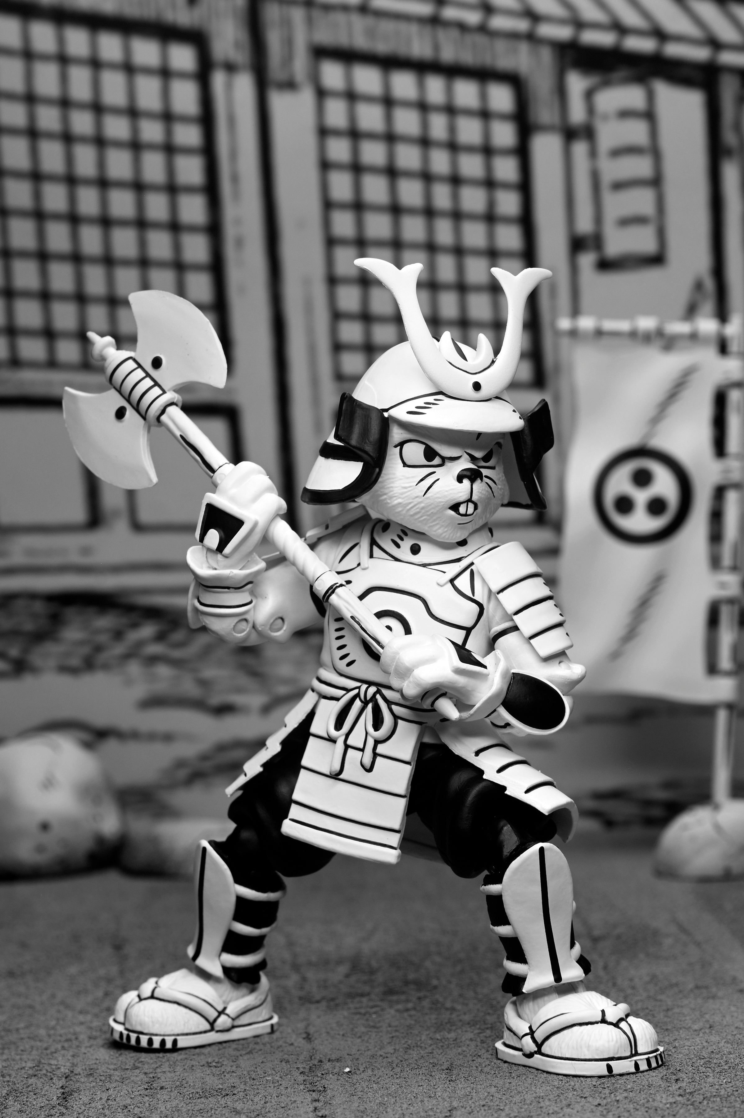 NECA Teenage Mutant Ninja Turtles Ultimate Samurai Usagi Yojimbo (Black & White)、mySite、hgirdovlk