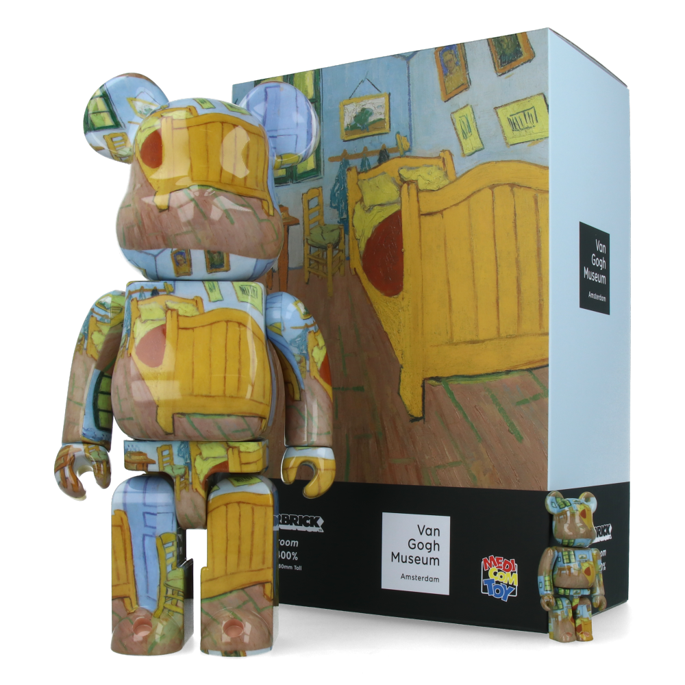  400% + 100% Bearbrick Van Gogh The Bedroom、mySite、greenlandpopulation