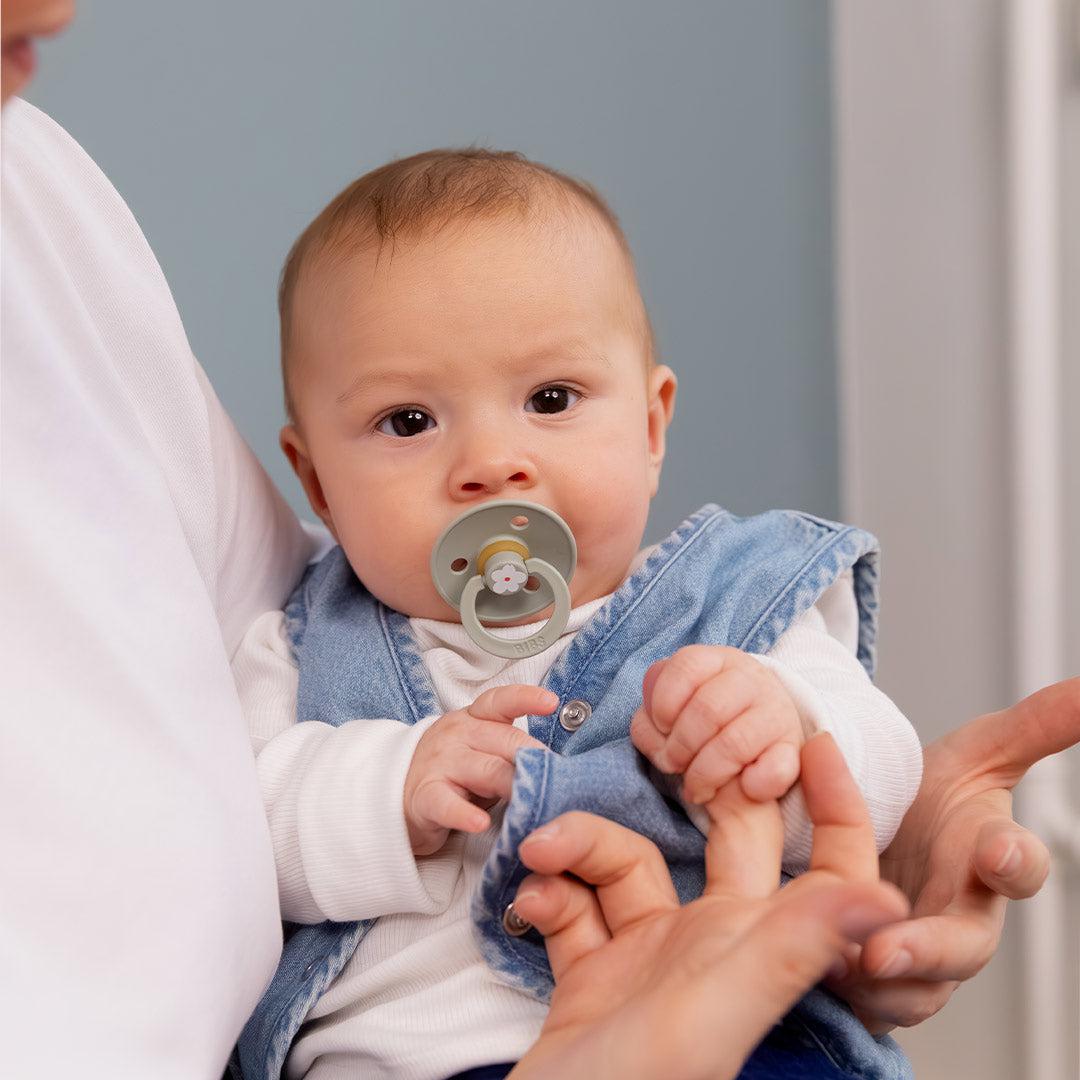  BIBS Studio Latex Pacifier - 2 Pack - Sage Mix - Jasmine、mySite、merchandisen