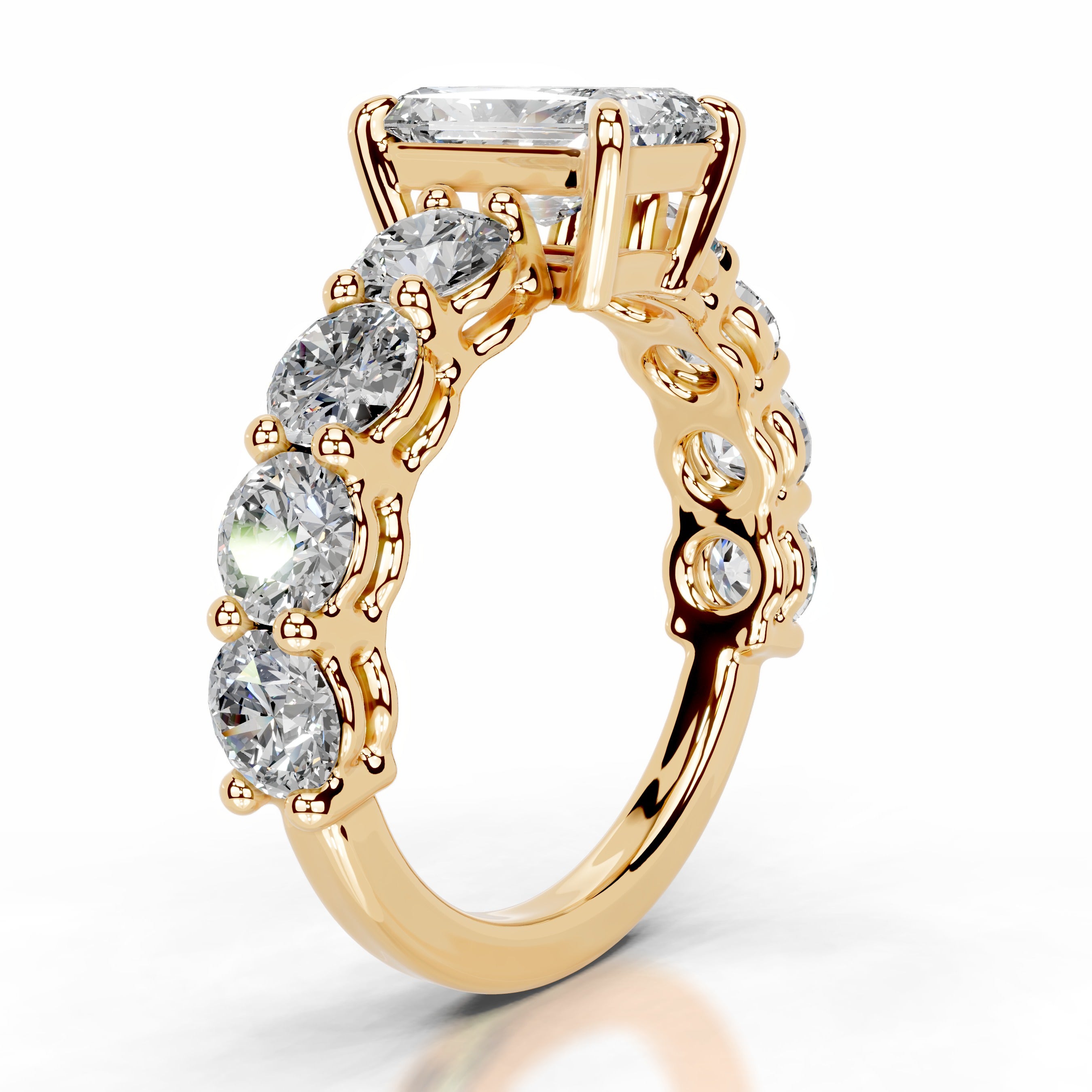 Odin Lab Grown Diamond Ring - 18K Yellow Gold、mySite、hinf8tx79