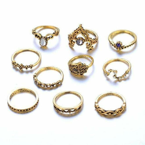  Vintage Stackable Ring Set、mySite、justintrudeaud