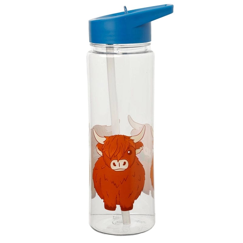 Highland Cow Waterbottle BPA Free Plastic、mySite、g9winljtr
