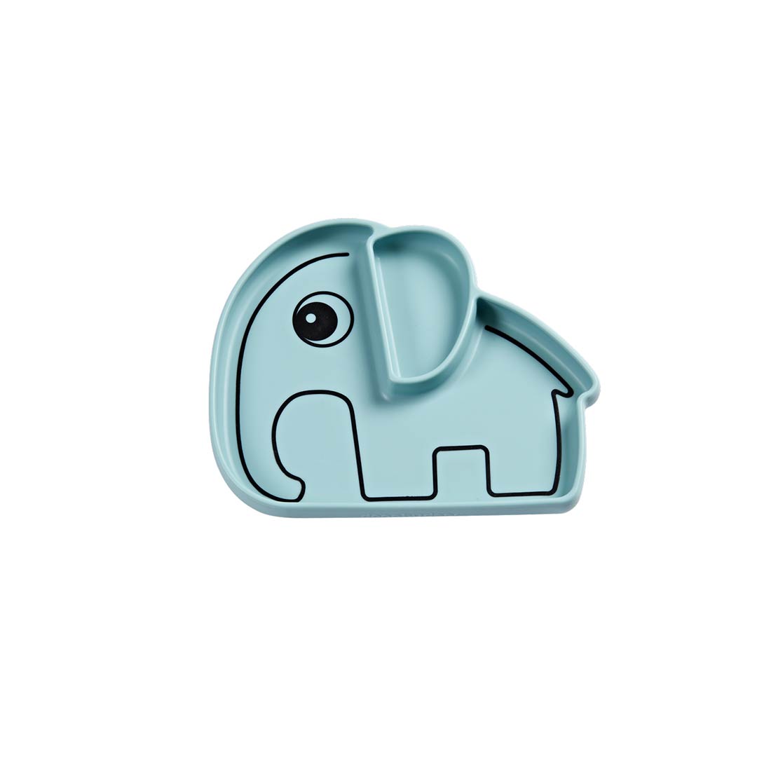  Done by Deer Stick & Stay Elphee Silicone Plate - Blue、mySite、merchandisen