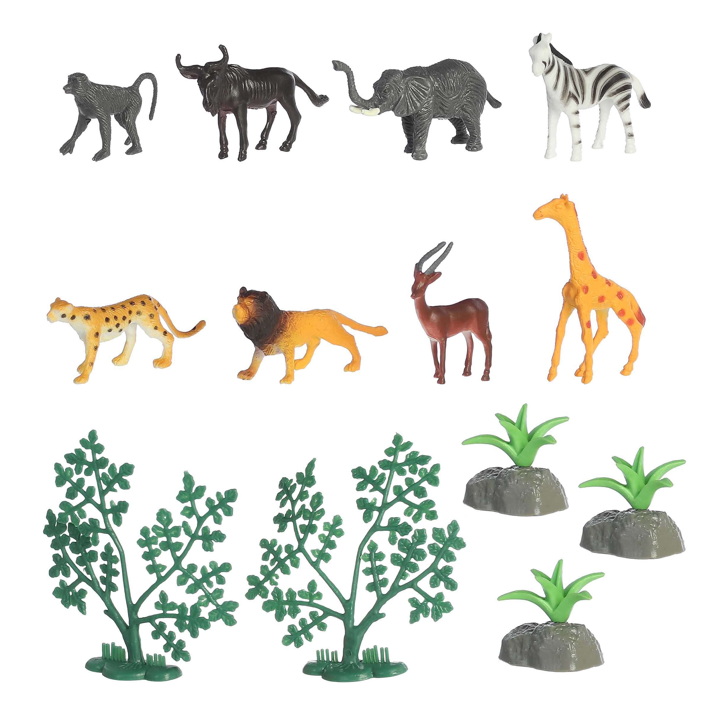 Aurora® Toys - Habitat™ - Mini Safari Play Figures、mySite、g9winljtr