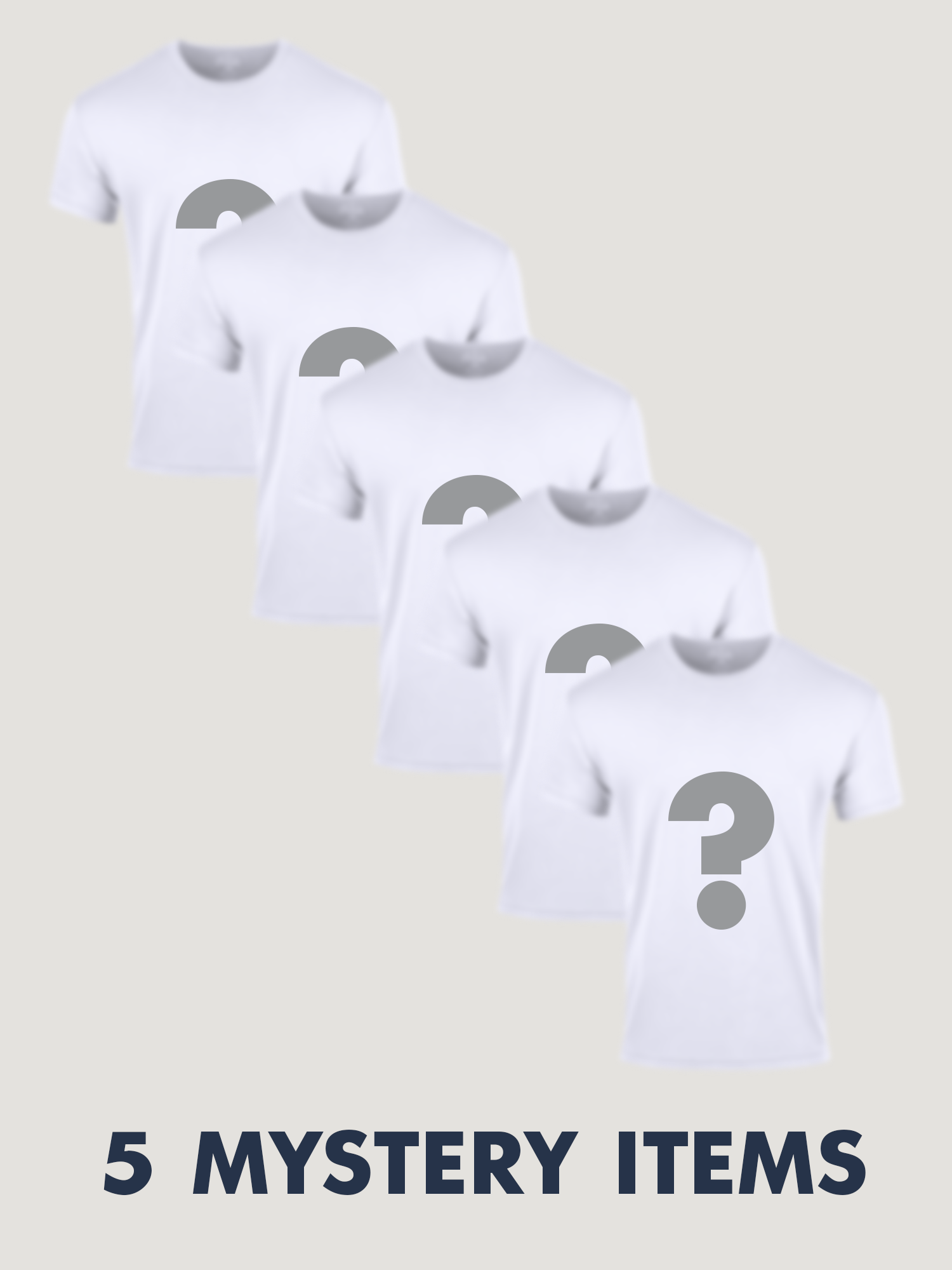  Mystery Tee 5-Pack FINAL SALE、mySite、ghnorth