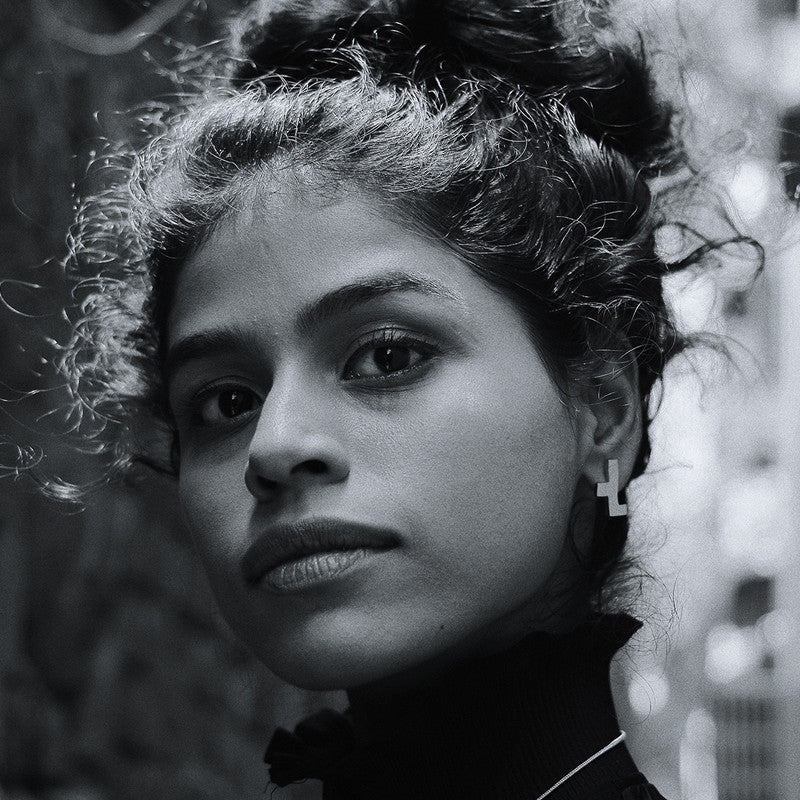 Brass Leku Stud Earrings、mySite、camillekostekn