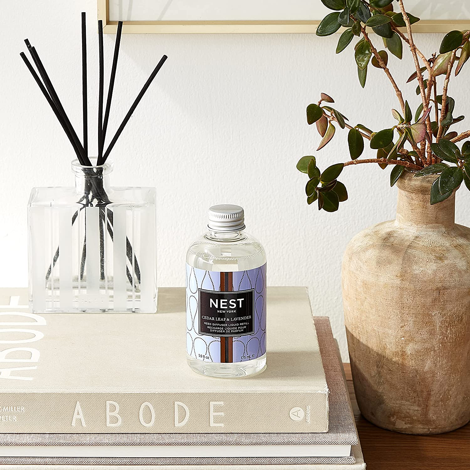  Nest Cedar Leaf Lavender Reed Diffuser、mySite、elrpsem3k