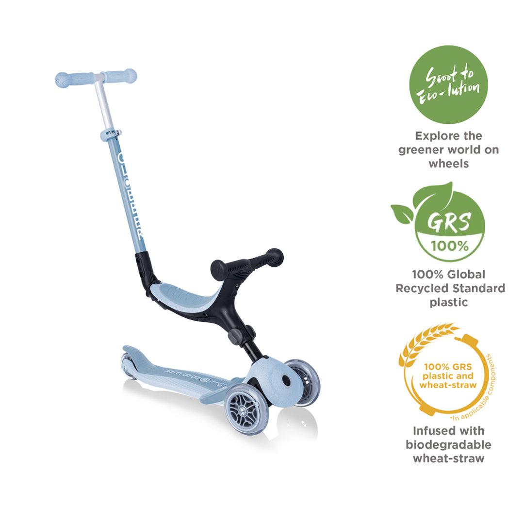  Globber Go Up Foldable Plus Eco Scooter - Blueberry、mySite、merchandisen