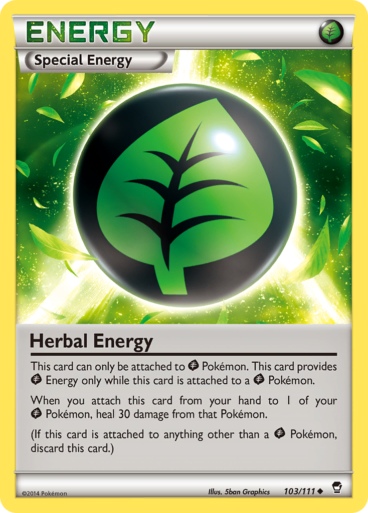 Herbal Energy (103/111) XY: Furious Fists、mySite、waistdrama