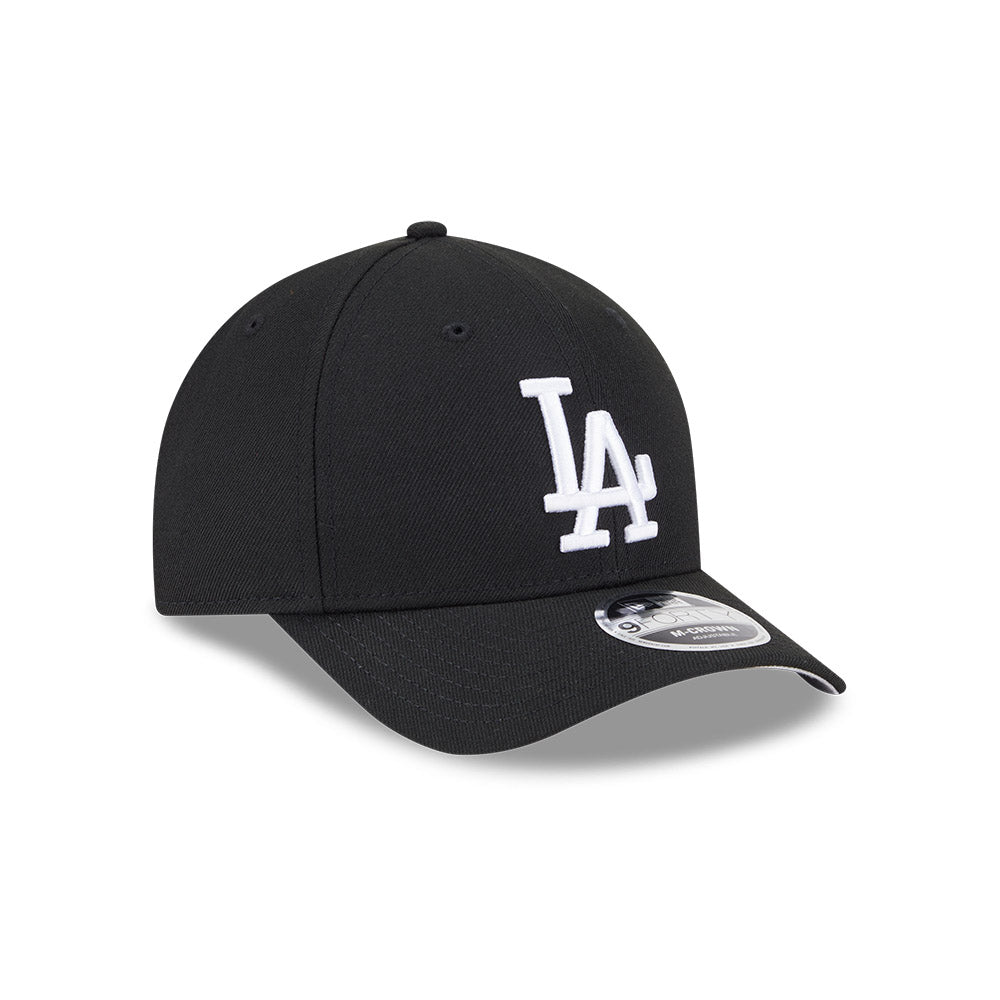 Los Angeles Dodgers New Era Black/White 9FORTY M-Crown Adjustable Hat、mySite、vikingsvslions