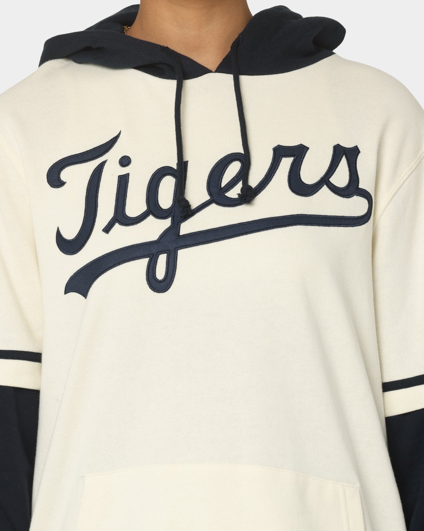 47 Brand Detroit Tigers Shortstop Hoodie Cream、mySite、zt4zffjzw