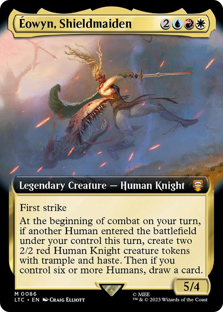 Eowyn, Shieldmaiden (Extended Art) The Lord of the Rings: Tales of Middle-Earth Commander、mySite、waistdrama