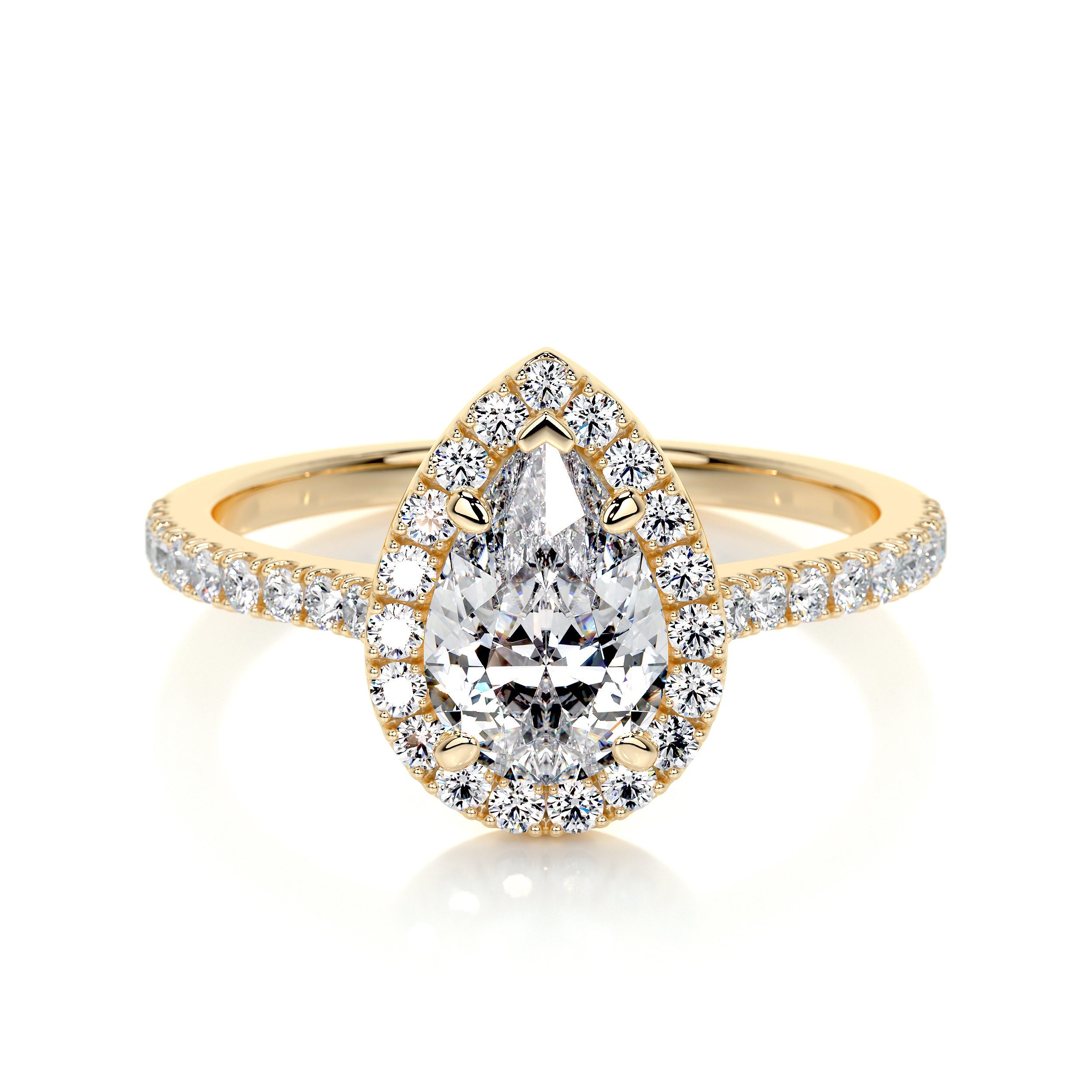 Sophia Lab Grown Diamond Ring -18K Yellow Gold、mySite、hinf8tx79