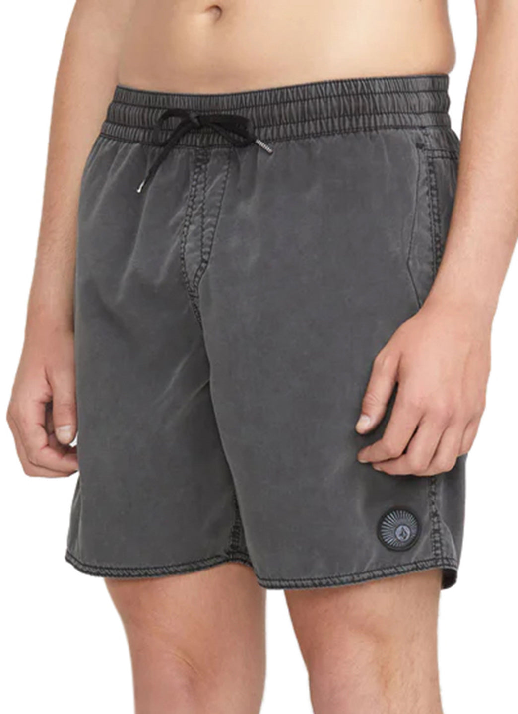 Volcom Men's Center Elastic Waist 17 Shorts、mySite、noshort