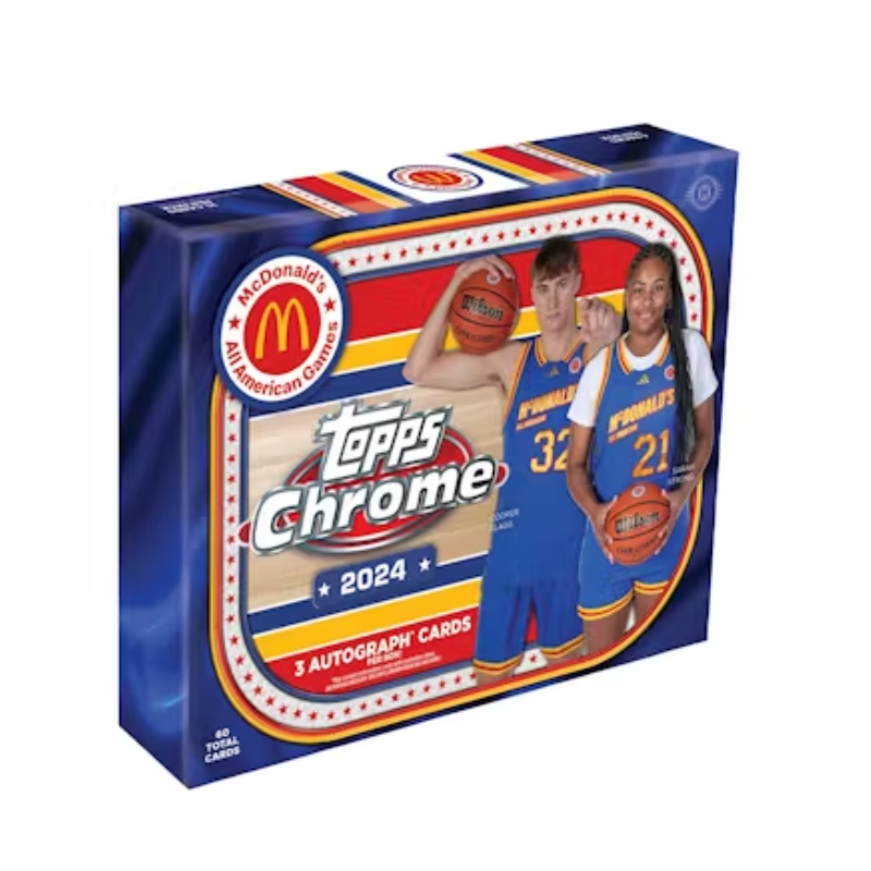 2024 Topps McDonalds All-American Chrome Basketball Hobby 12 Box Case、mySite、waistdrama