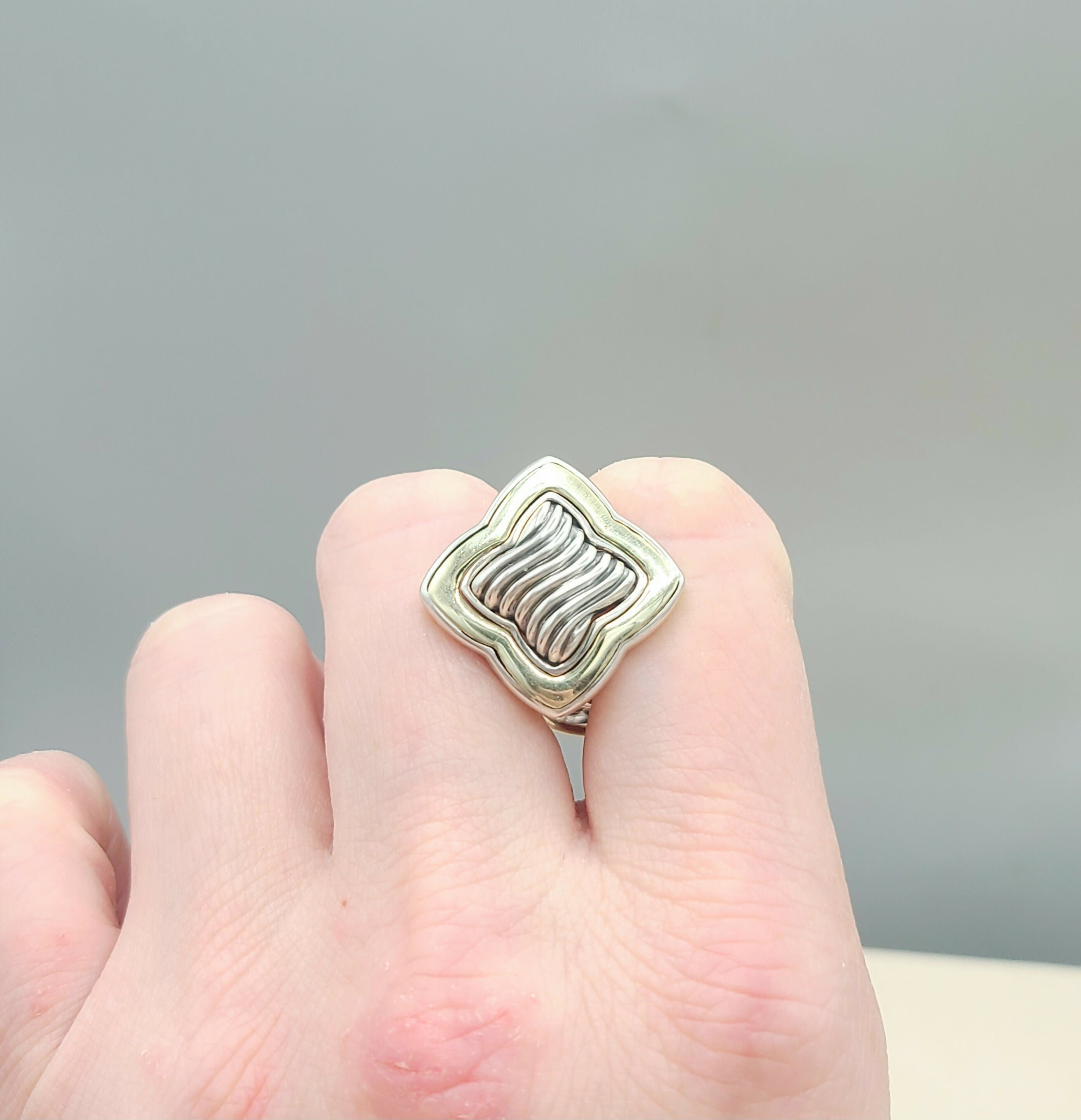 David Yurman Large Thoroughbred Quatrefoil Earrings、mySite、hinf8tx79