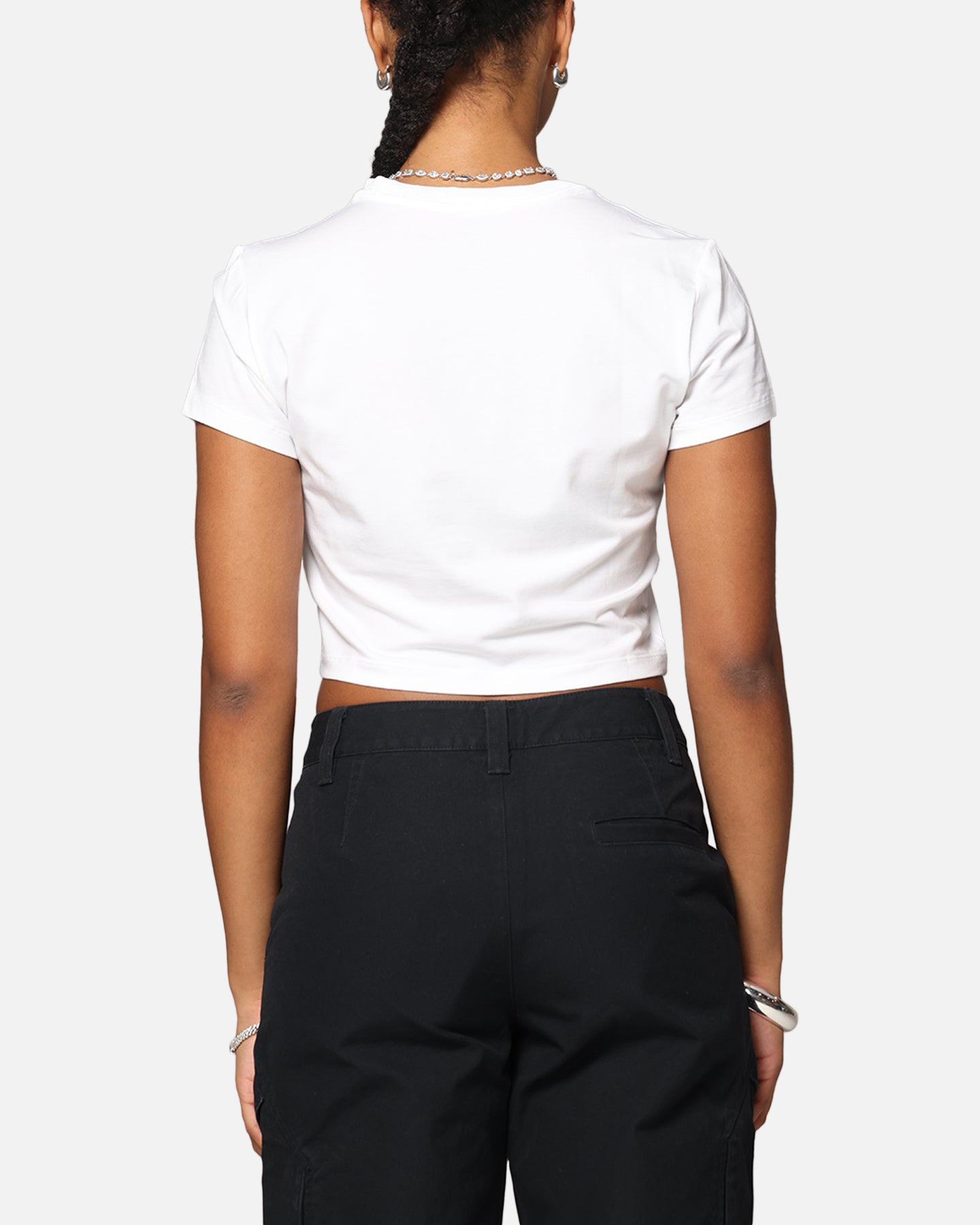 Nike Women's Sportswear Chill Knit Crop T-Shirt White/White、mySite、zt4zffjzw