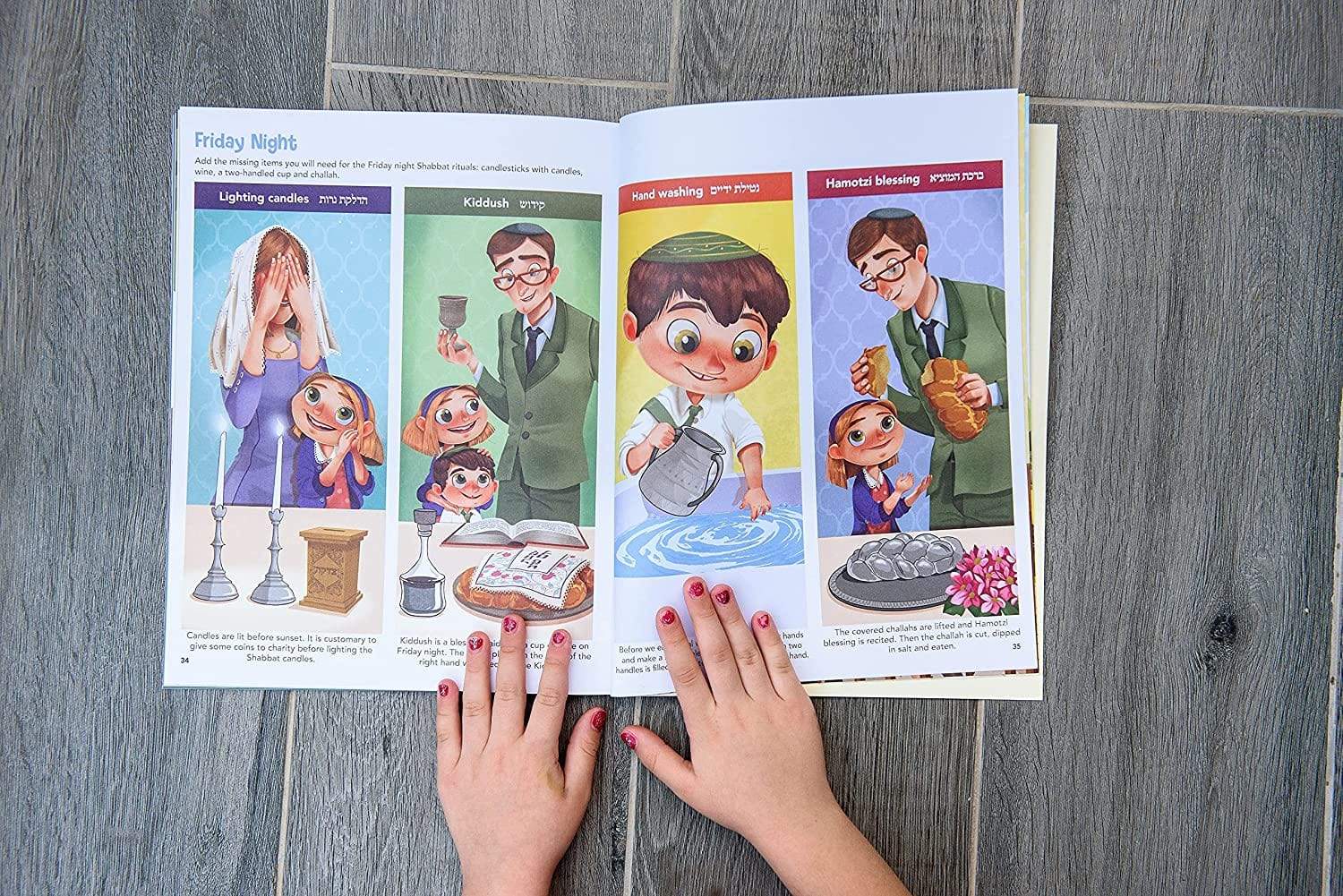 Ella and Noah Celebrate Shabbat: Sticker Activity Book、mySite、topwebapps