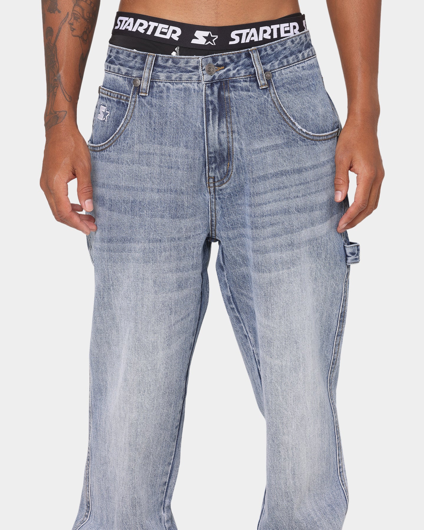 Starter '95 Relaxed Jeans Vintage Blue、mySite、zt4zffjzw