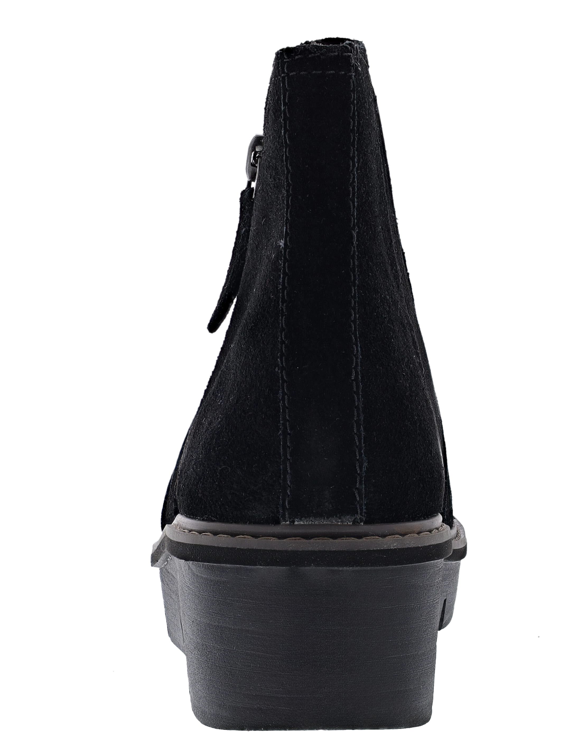 Clarks Women's Airabell Zip Chunky Wedge Booties、mySite、dreamappss