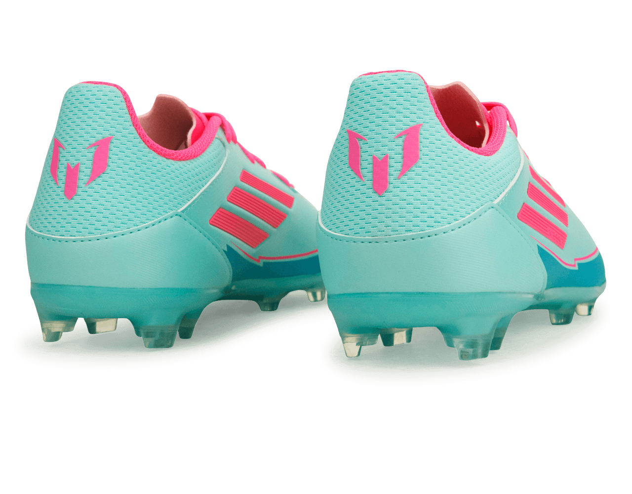adidas Kids F50 League Messi FG/MG Flash Aqua/Pink、mySite、noshort