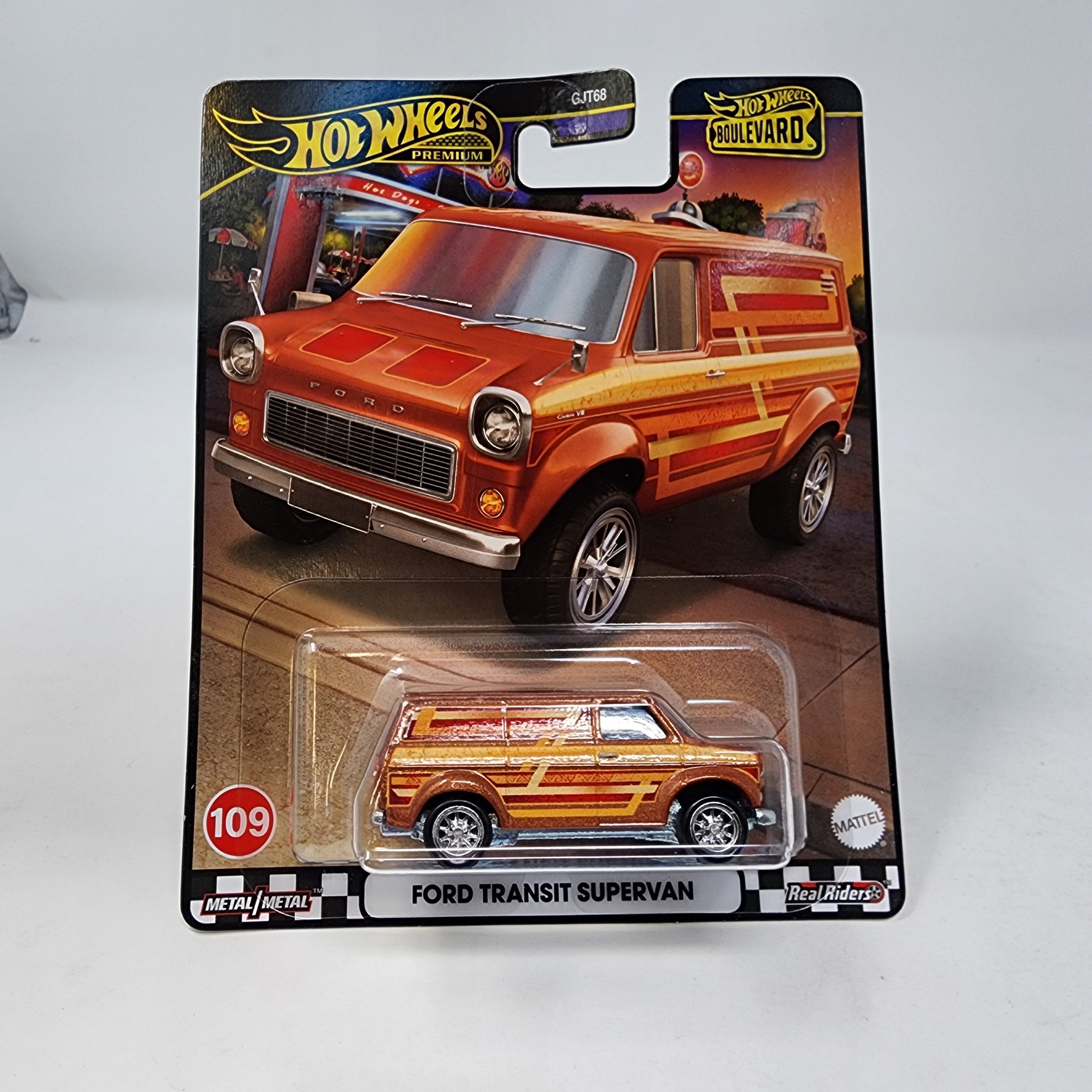 Ford Transit Supervan #109 * 2024 Hot Wheels Boulevard Case Y、mySite、hgirdovlk