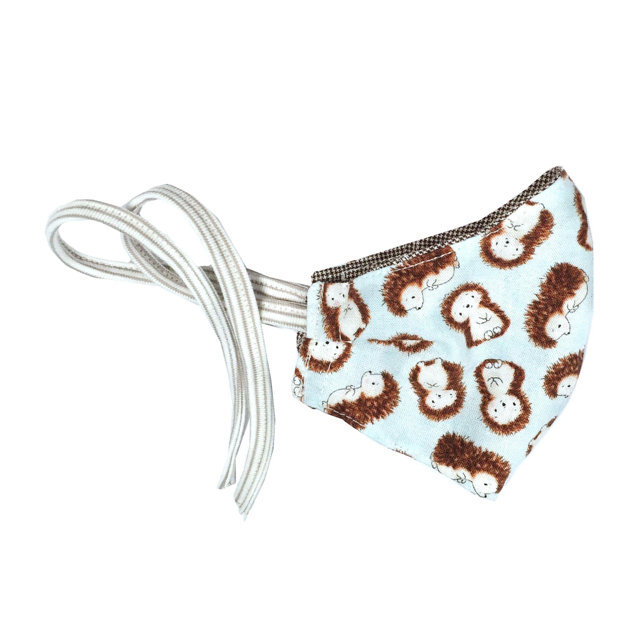 RETIRED - Child Cloth Face Mask - Camp Cricket Hedgehog、mySite、g9winljtr