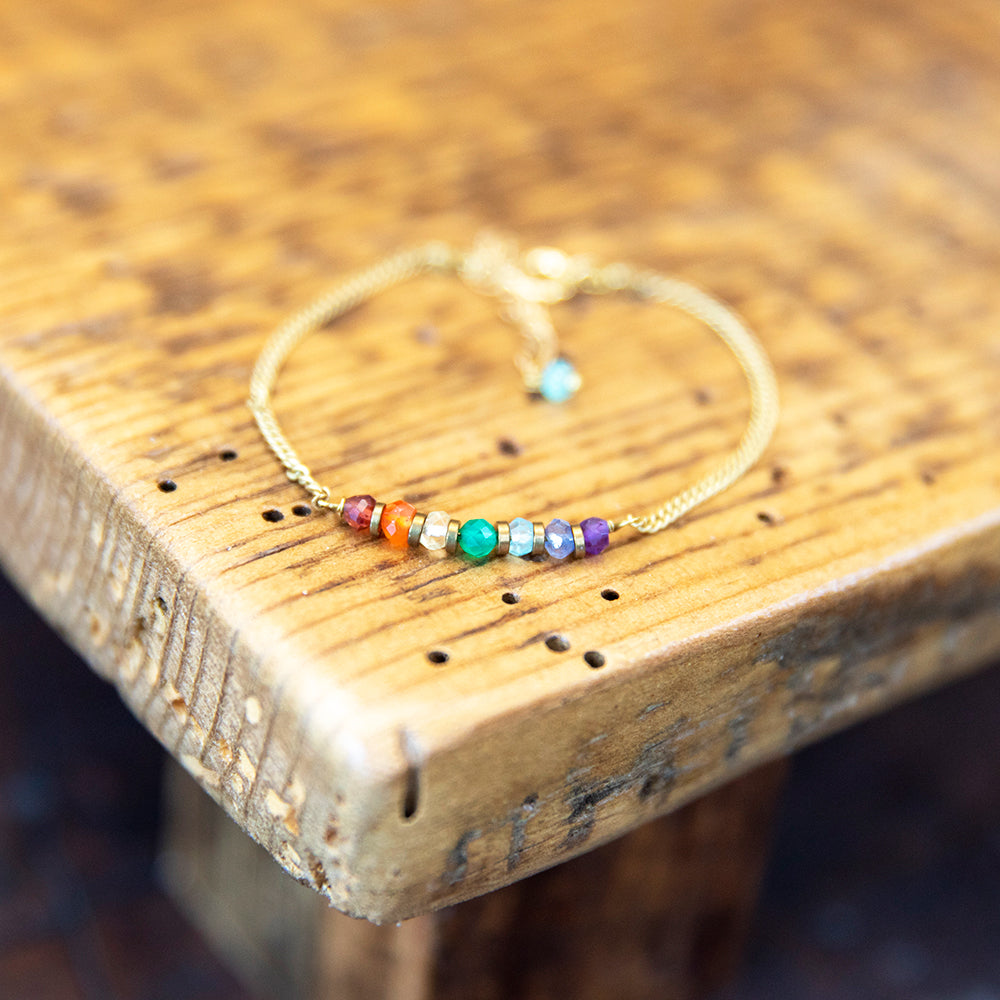 Brass Chakra Bracelet、mySite、topwebapps