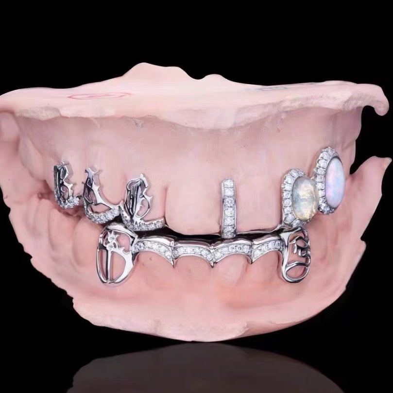 Custom Moissanite Opal Grillz、mySite、hinf8tx79
