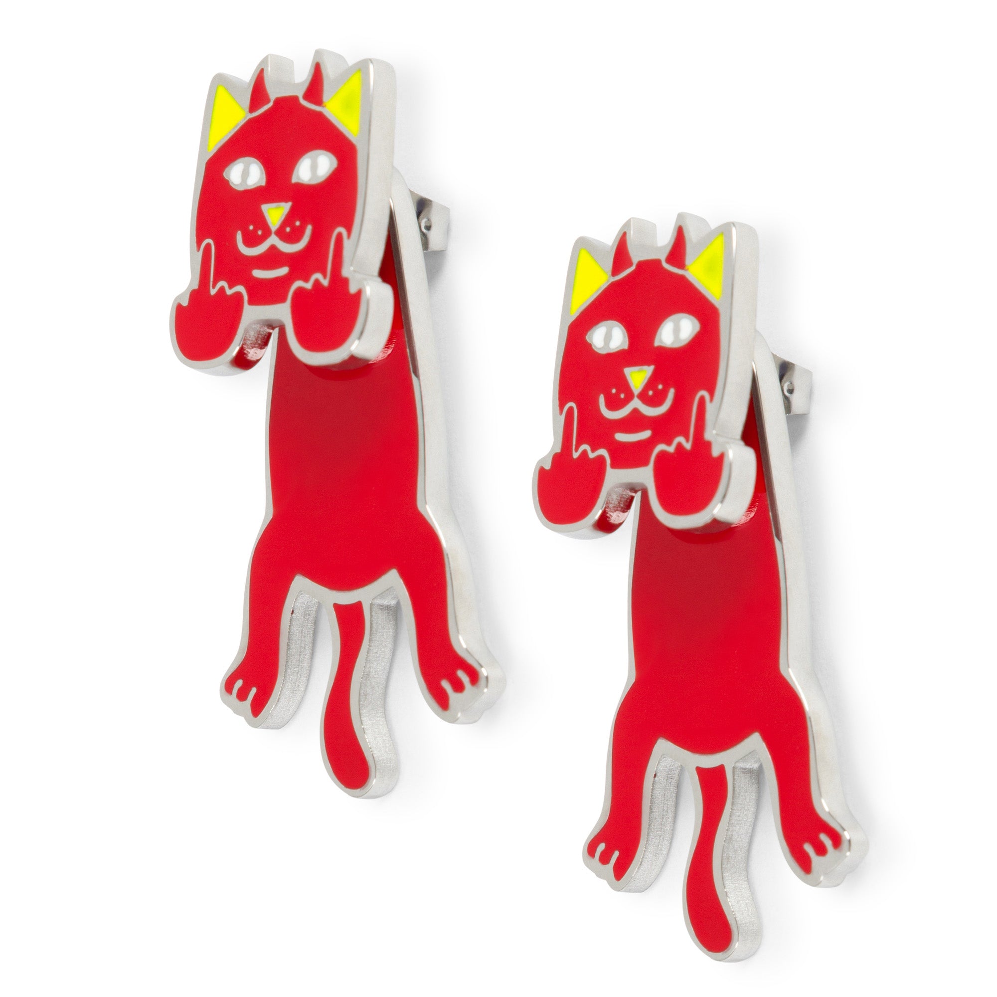  Lord Devil Earrings (Red)、mySite、merchandisen