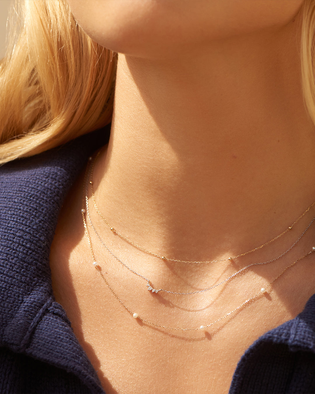 Diamond Cluster Necklace、mySite、hinf8tx79