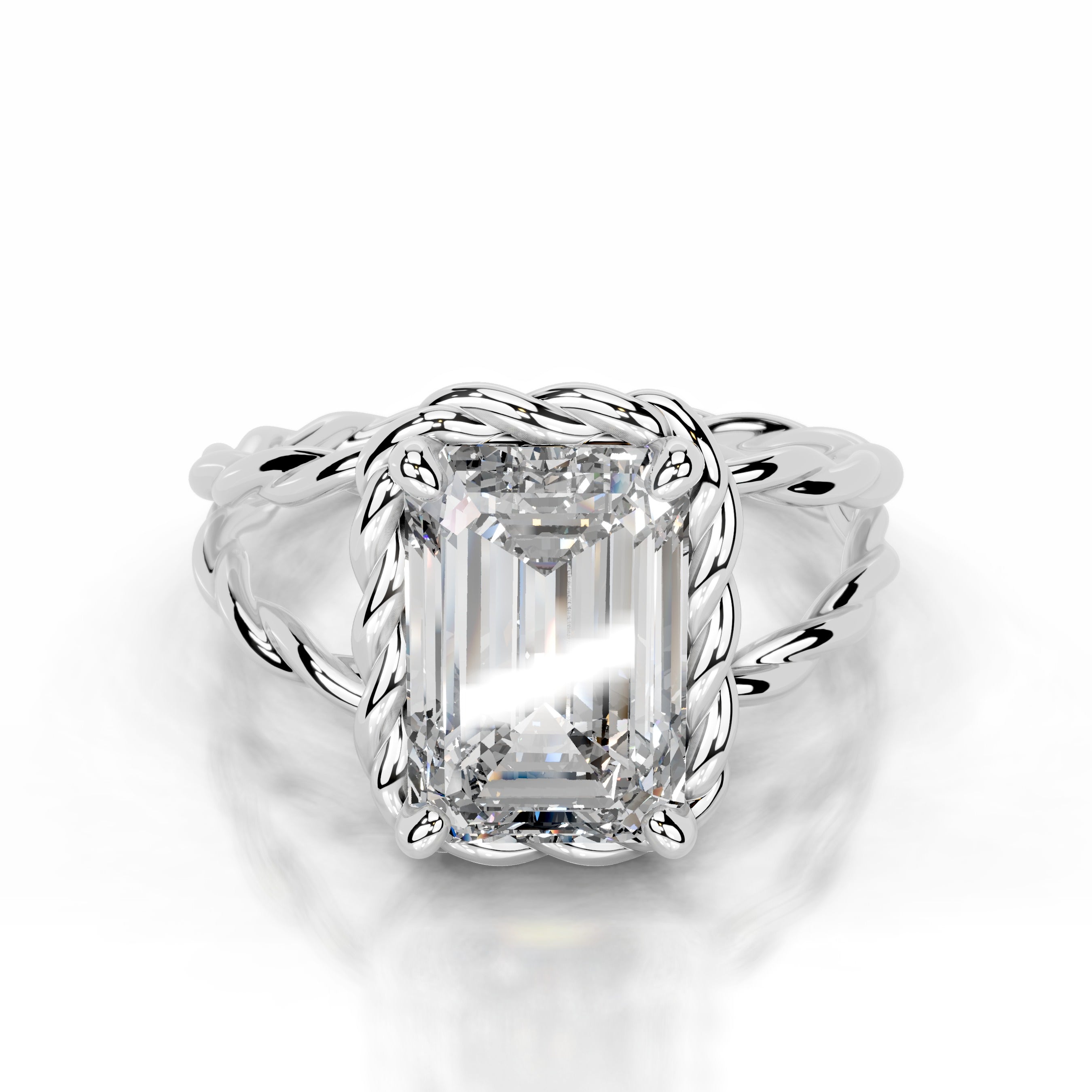 Yul Lab Grown Diamond Ring - 14K White Gold (RTS)、mySite、hinf8tx79